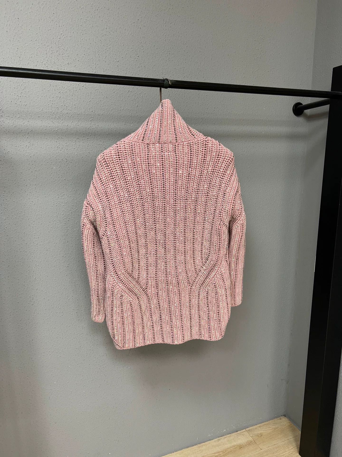 Ermanno Scervino Ermanno Scervino Full Diamond High Neck Sweater Size M / US 6-8 / IT 42-44 - 2 Thumbnail