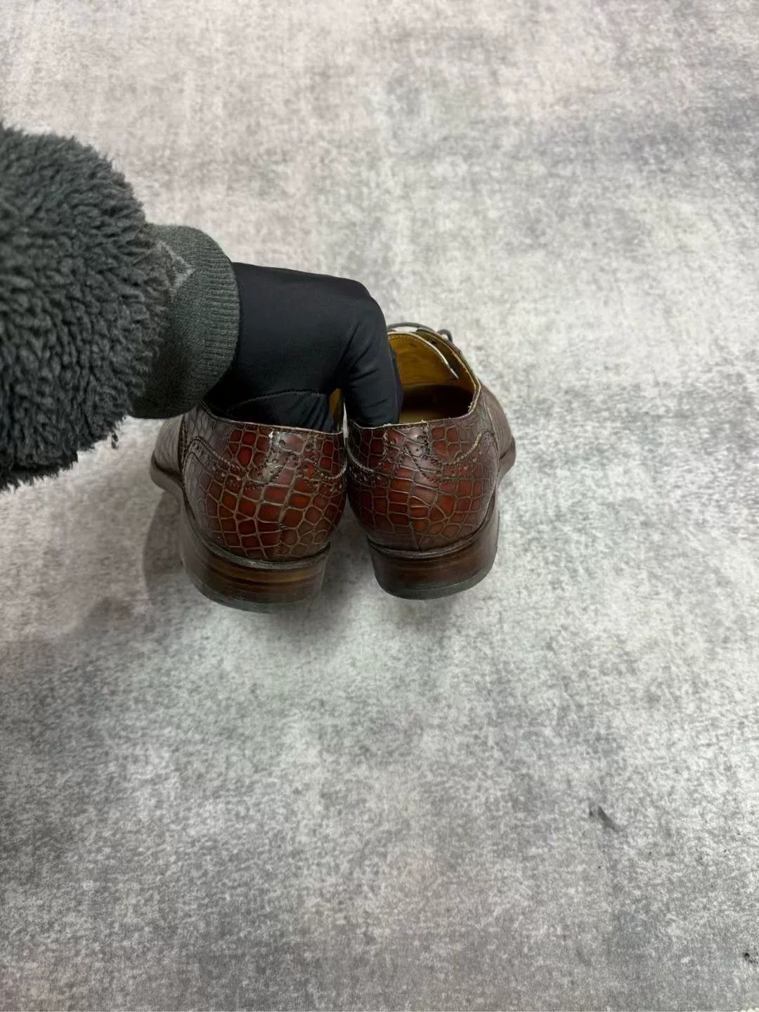 Hermes Hermes Crocodile Leather Shoes Size US 7 / EU 40 - 4 Thumbnail