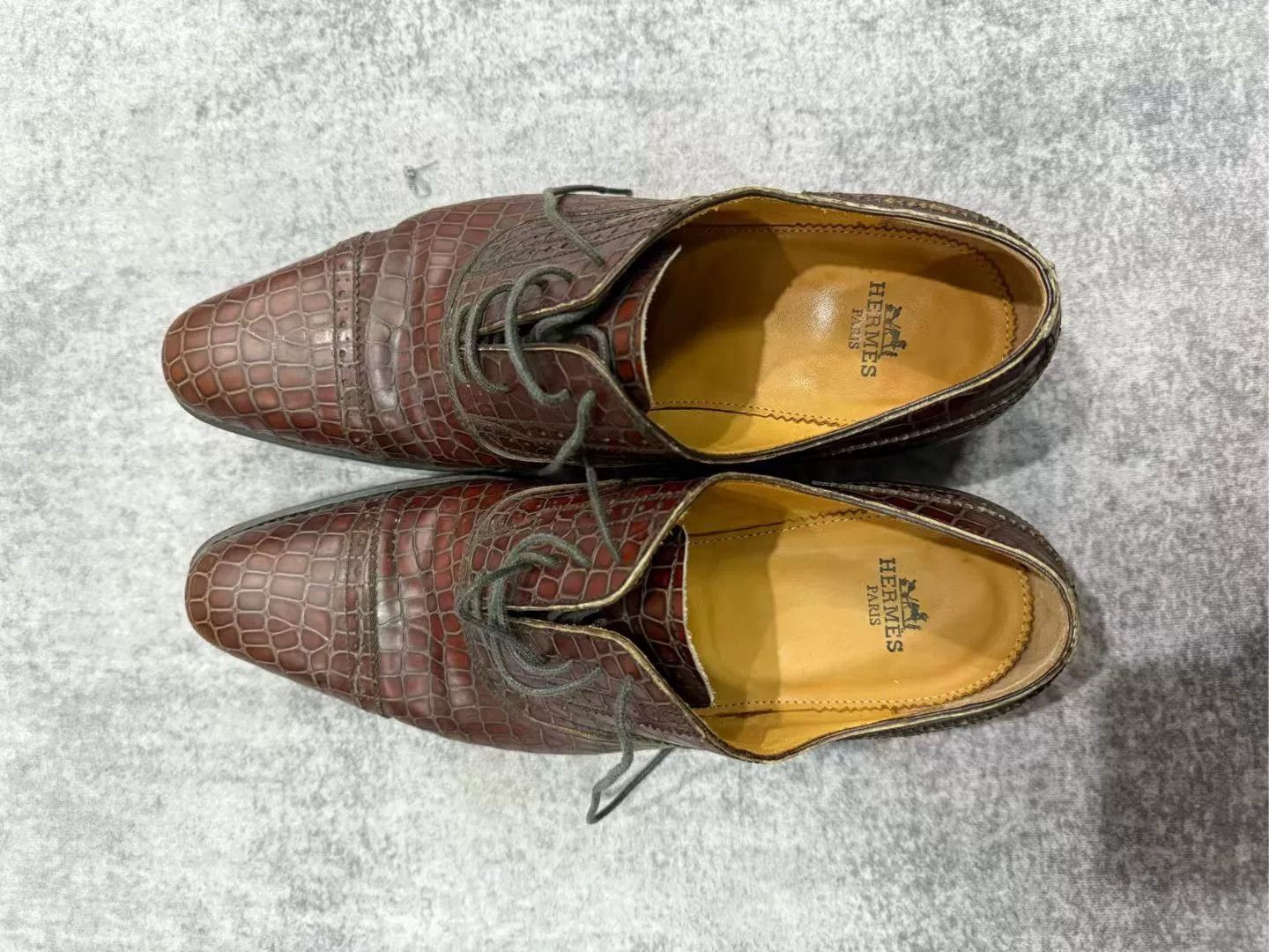 Hermes Hermes Crocodile Leather Shoes Size US 7 / EU 40 - 3 Thumbnail