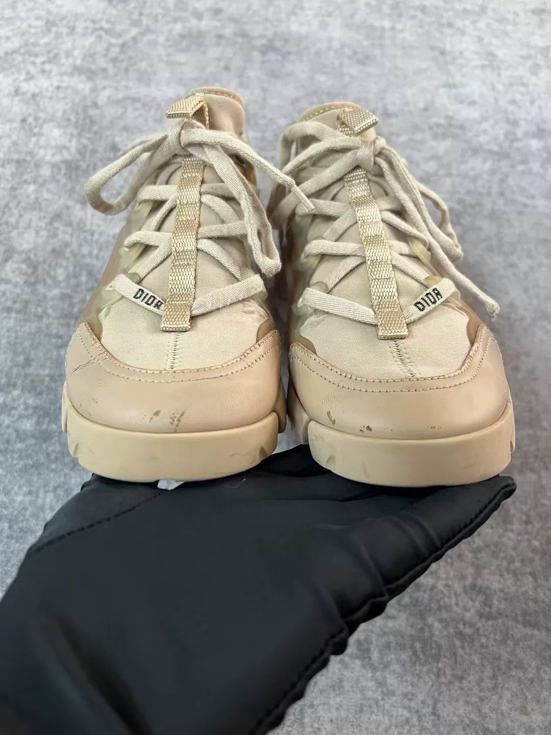 Dior Dior Khaki Dad Shoes Size US 5.5 / IT 35.5 - 4 Thumbnail