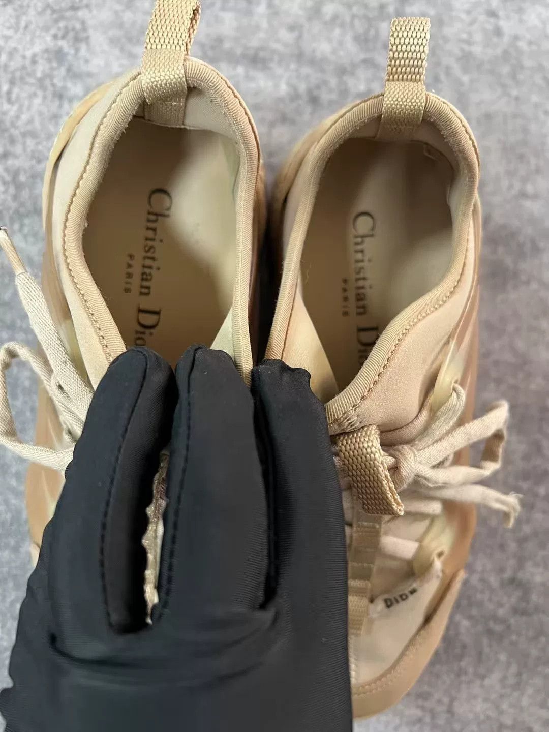 Dior Dior Khaki Dad Shoes Size US 5.5 / IT 35.5 - 3 Thumbnail
