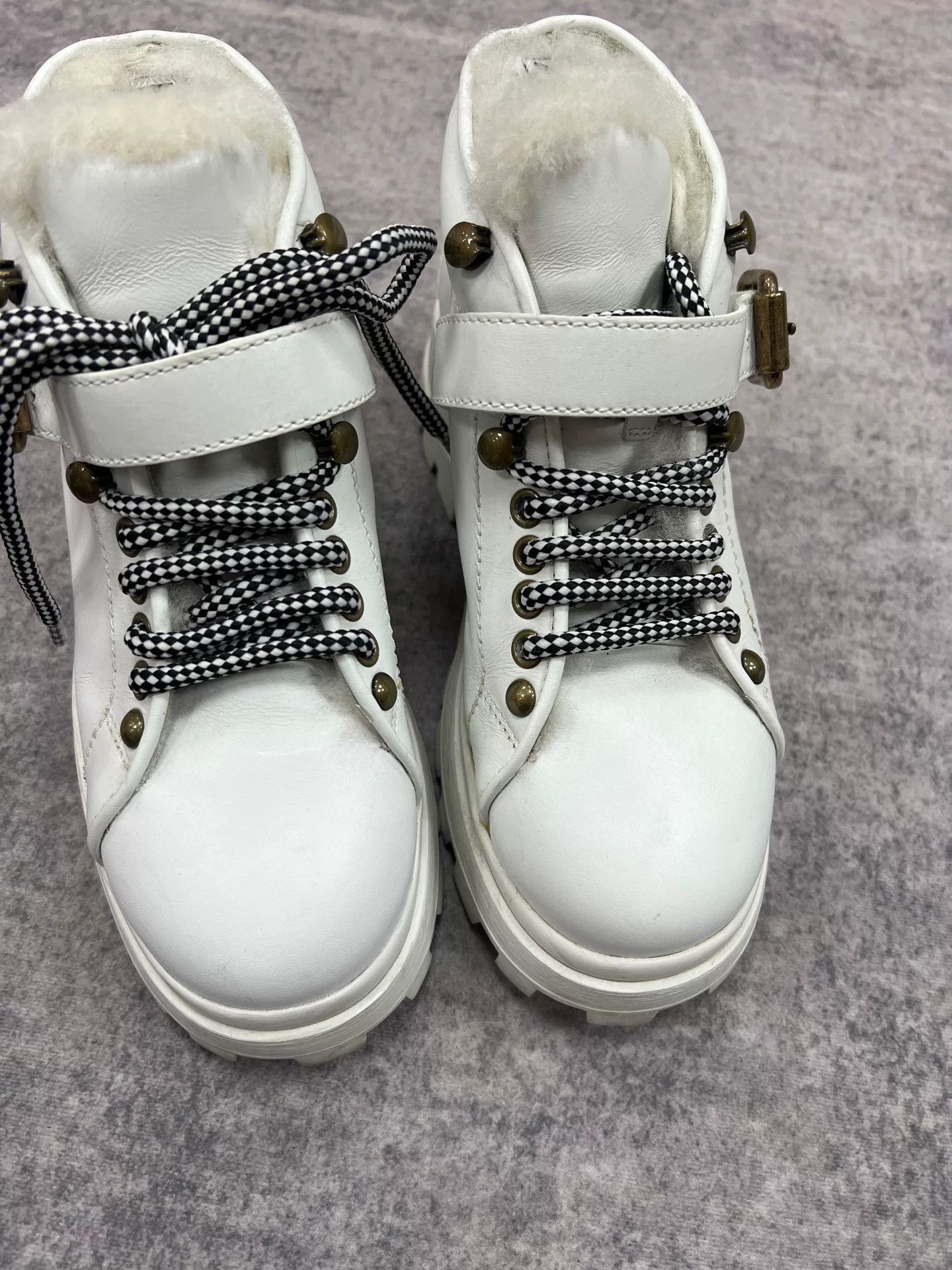 Miu Miu Miumiu Women's Snow Boots Size US 4 / IT 34 - 4 Thumbnail
