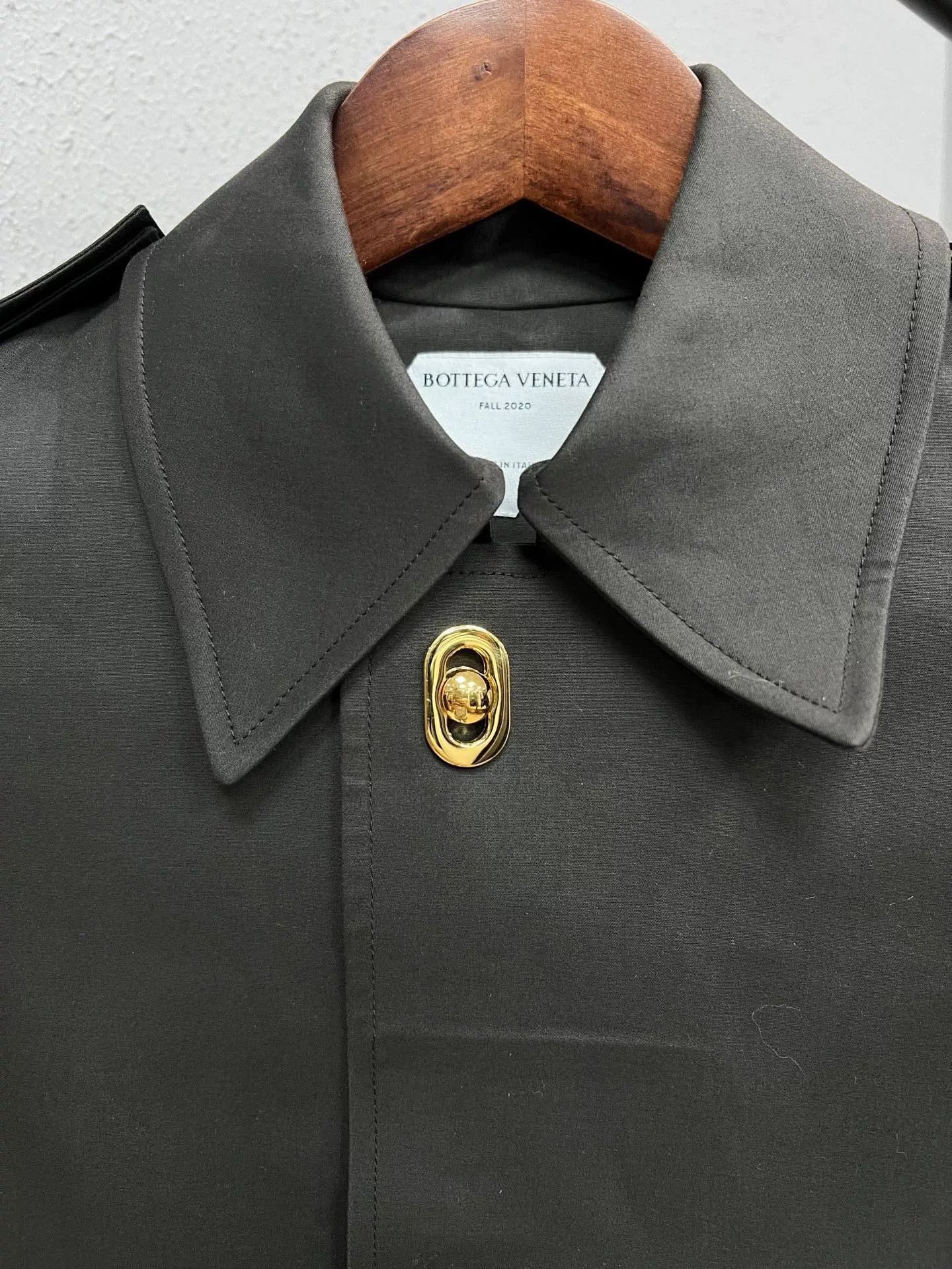 Bottega Veneta Bottega Veneta Triangle Buckle Trench Coat Size XXS / US 00 / IT 34 - 3 Thumbnail