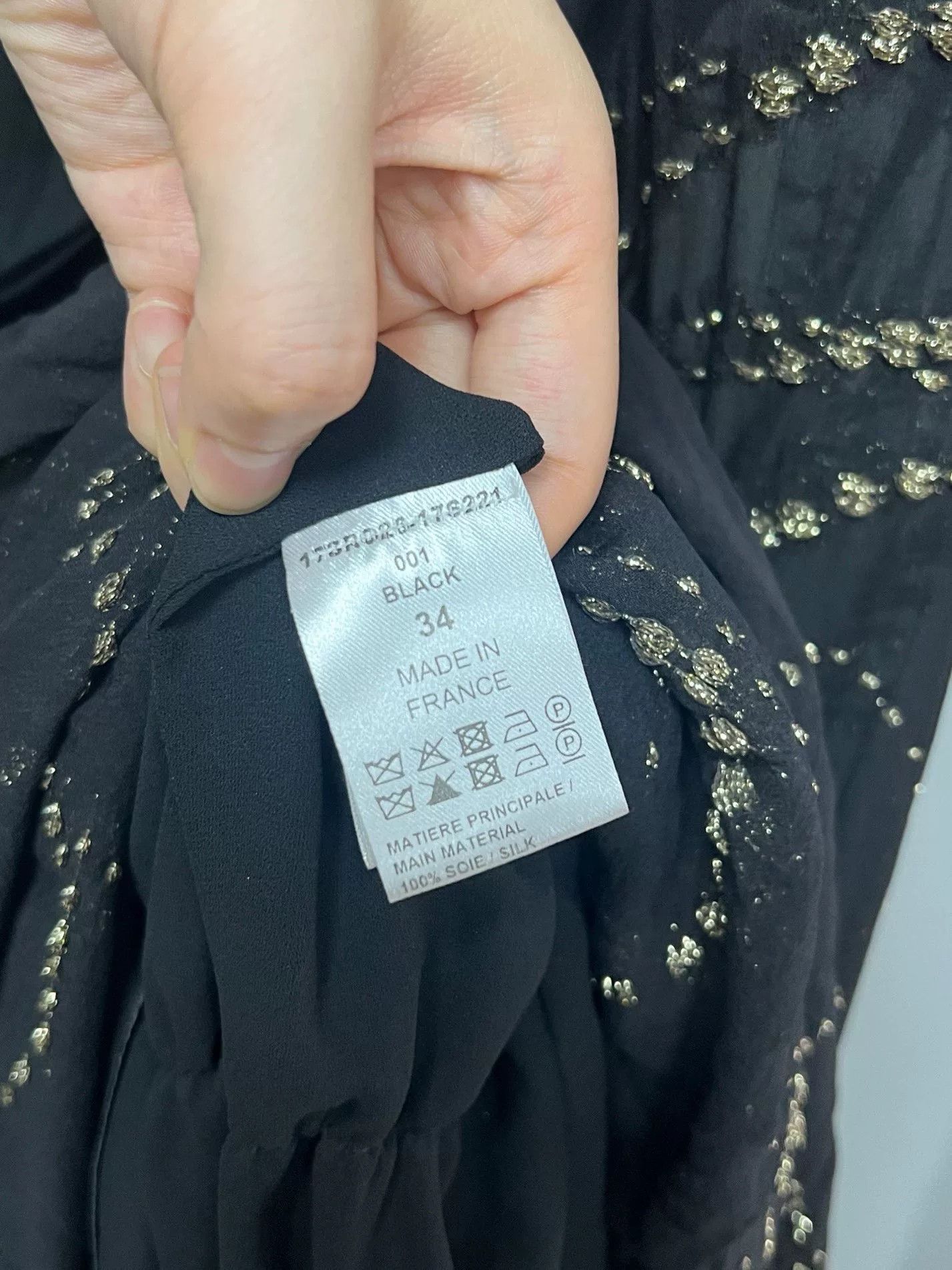 Chloe Chloé Silk Jacquard Dress Size XXS / US 00 / IT 34 - 4 Thumbnail