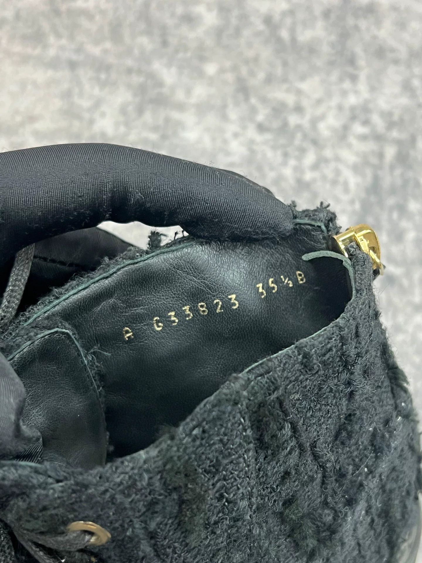 Chanel Chanel Pearl Wool Short Boots Size US 4.5 / IT 34.5 - 7 Thumbnail