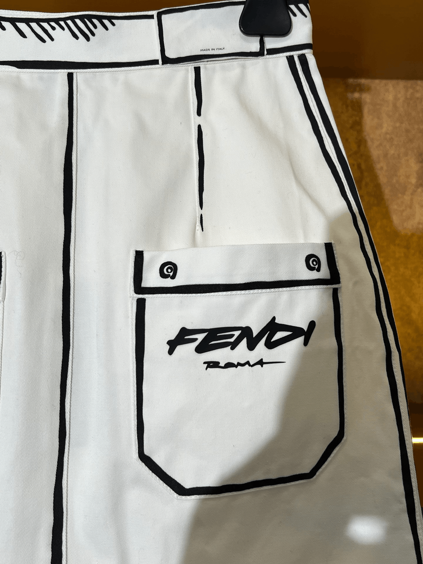 Fendi Fendi California Sky Skirt Size 38" / US 16 / IT 52 - 3 Thumbnail