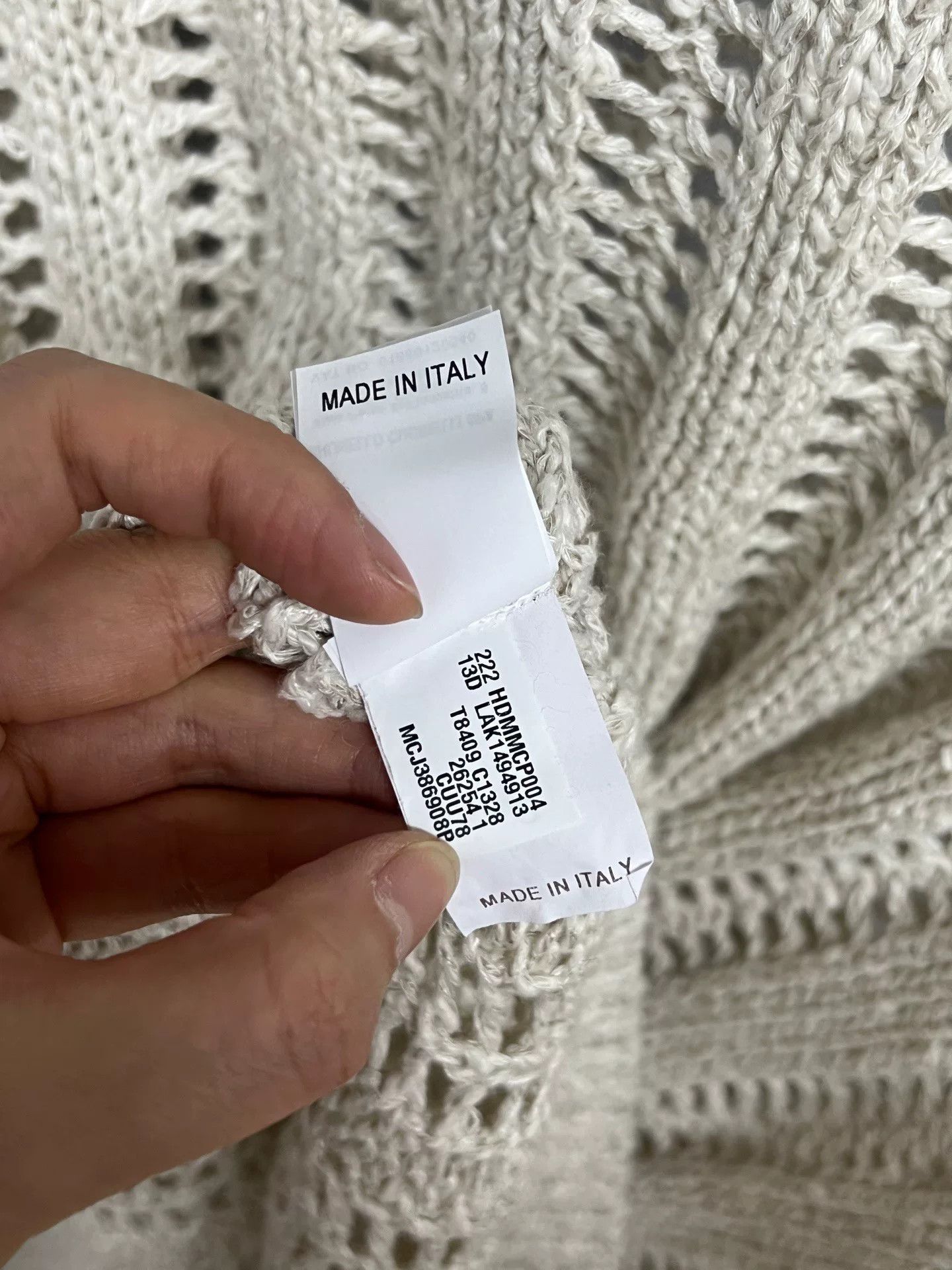 Brunello Cucinelli Brunello Cucinelli Sequin Knit Logo Cape Size S / US 4 / IT 40 - 4 Thumbnail