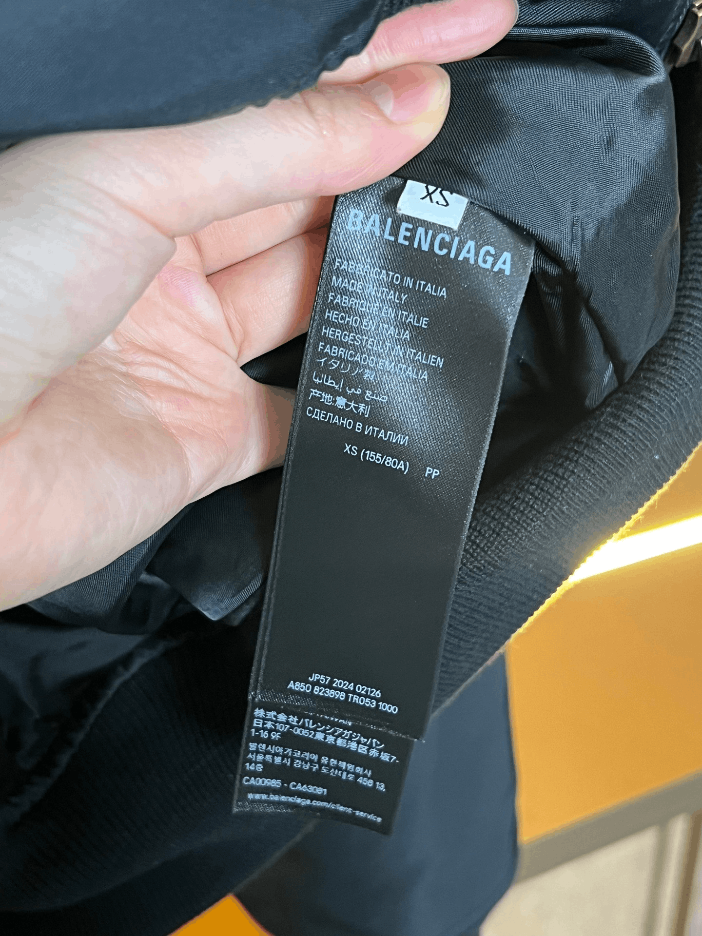 Balenciaga Balenciaga New Logo Bomber Jacket Size XS / US 0-2 / IT 36-38 - 4 Thumbnail
