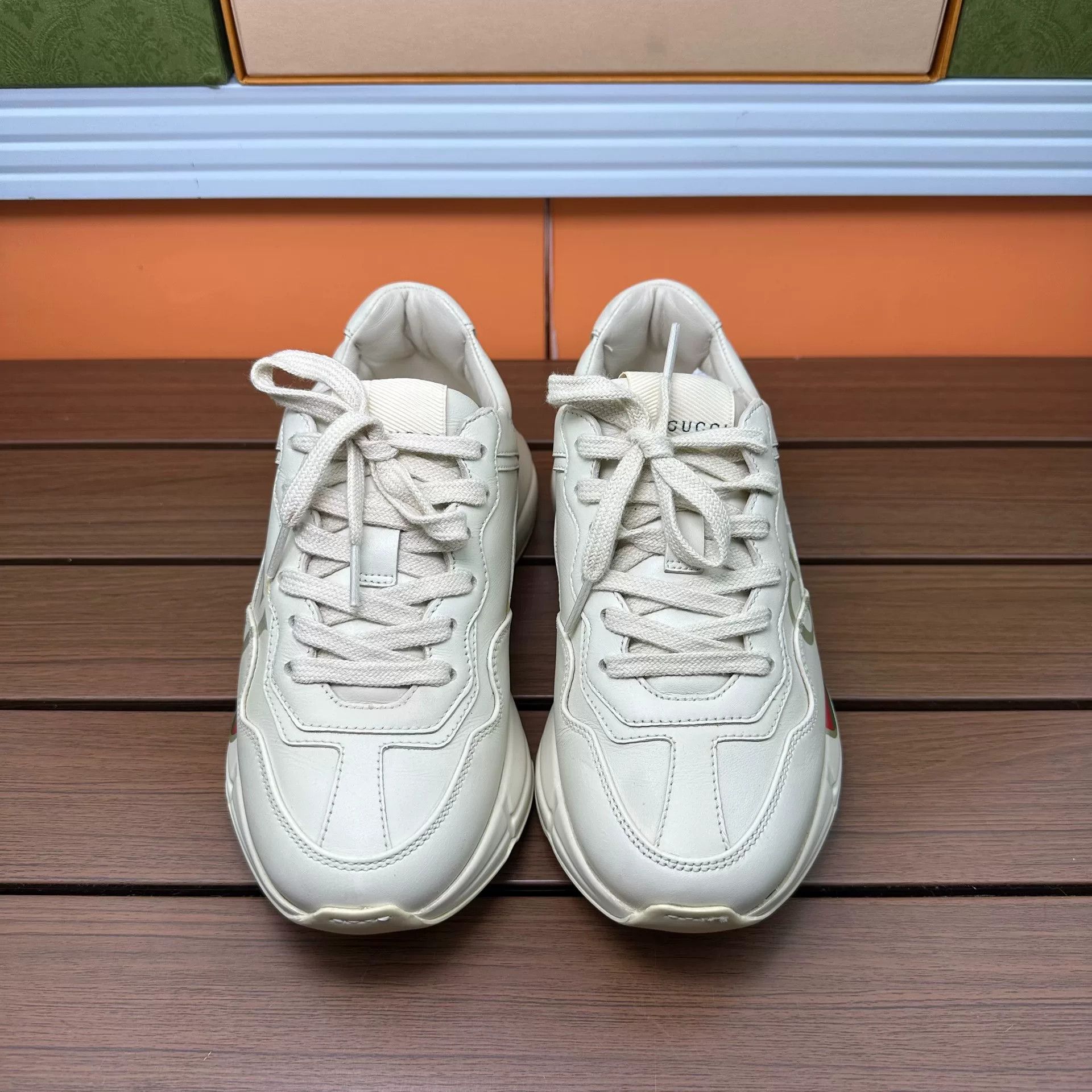 Gucci Gucci Printed Lowtop Sneakers it_34-5 Women Size US 4.5 / IT 34.5 - 5 Thumbnail
