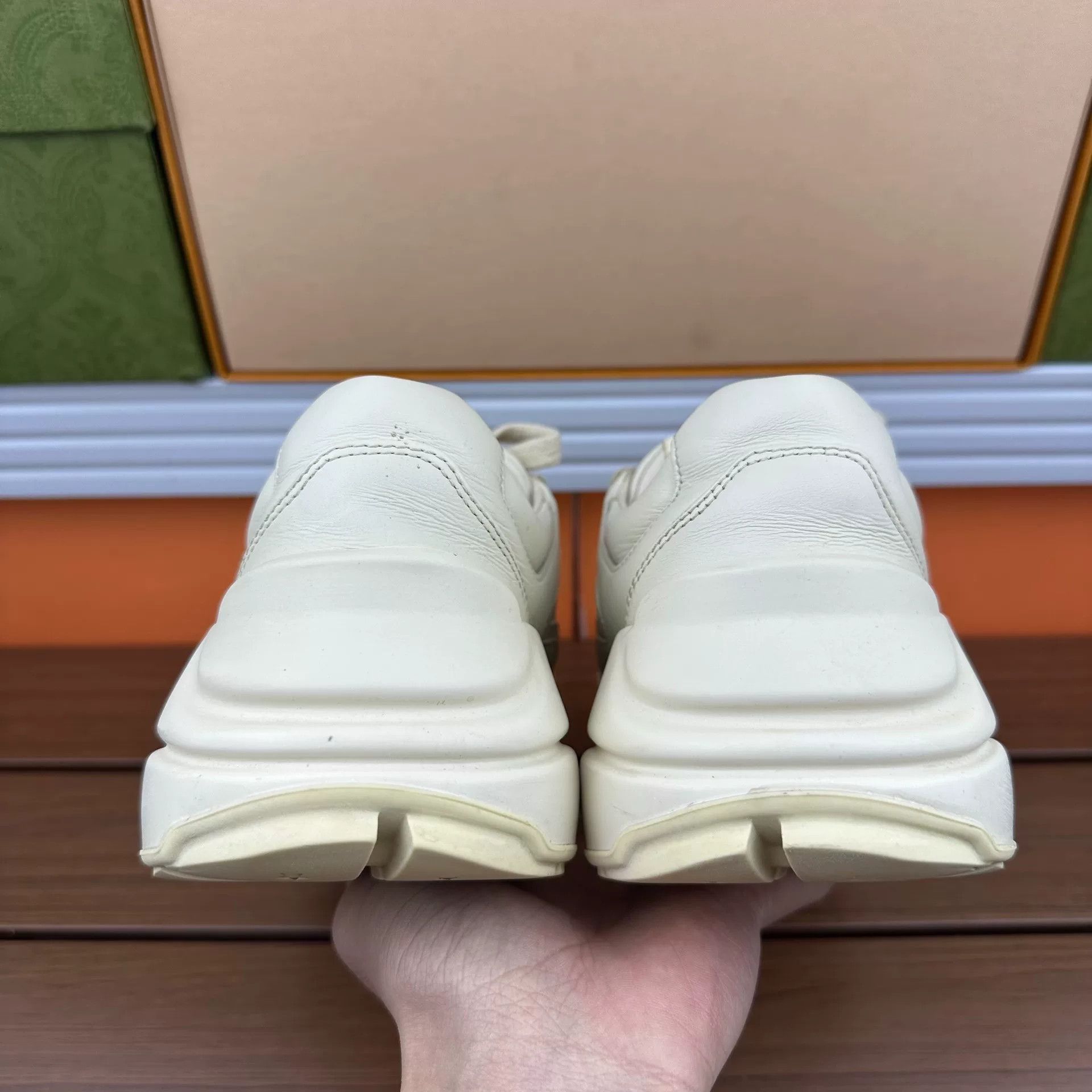 Gucci Gucci Printed Lowtop Sneakers it_34-5 Women Size US 4.5 / IT 34.5 - 6 Thumbnail