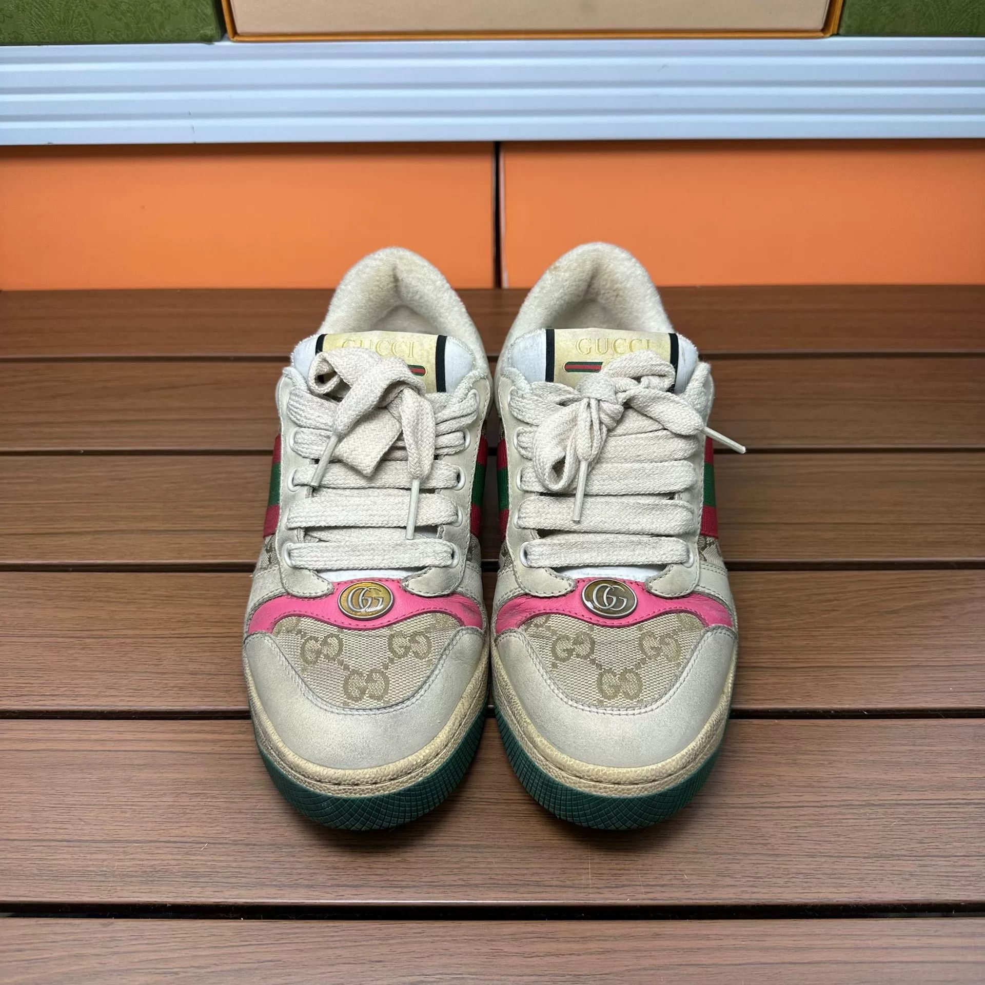 Gucci Gucci Lowtop Sneakers it_35-5 Women Size US 5.5 / IT 35.5 - 4 Thumbnail