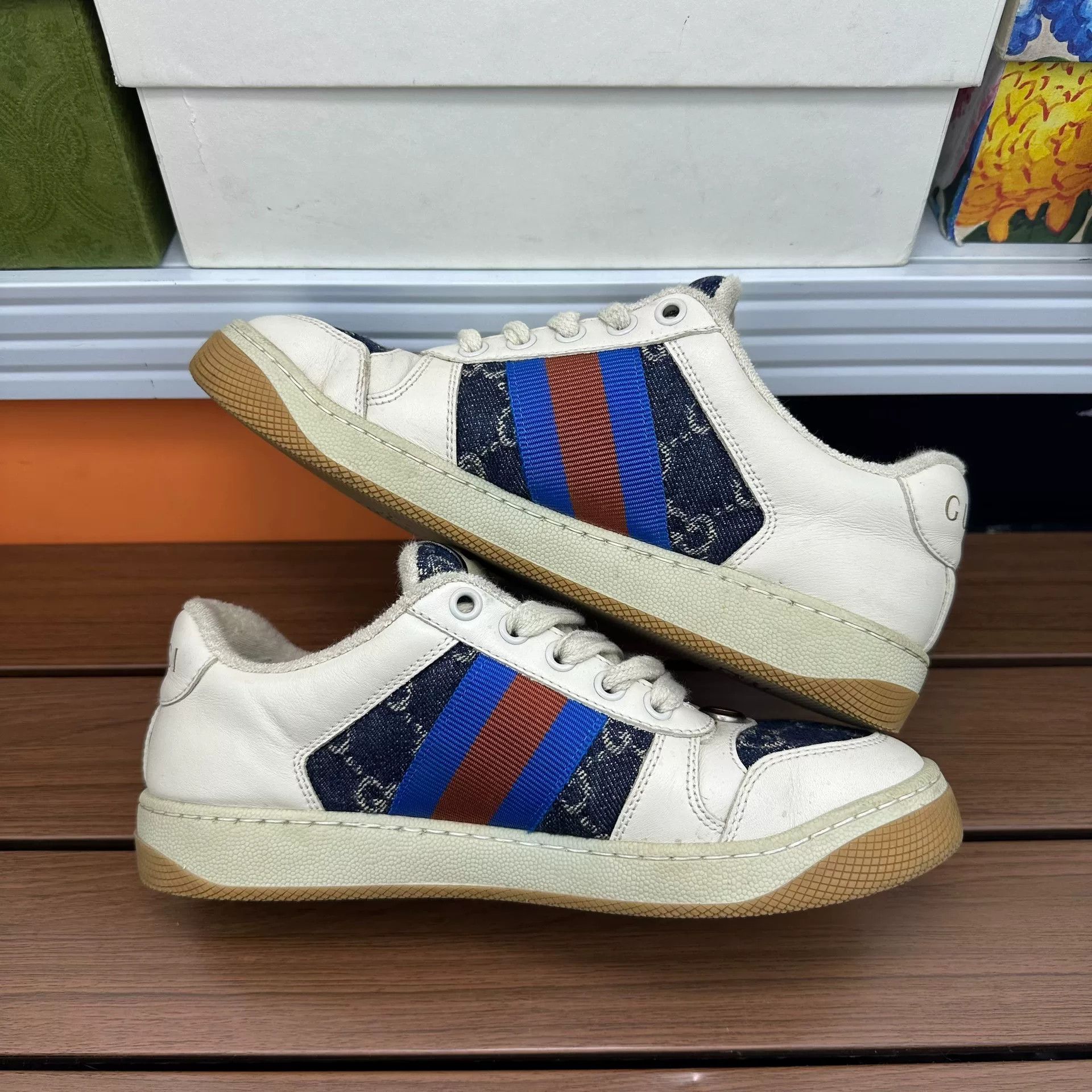 Gucci Gucci Lowtop Sneakers it_35-5 Women Size US 5.5 / IT 35.5 - 2 Thumbnail