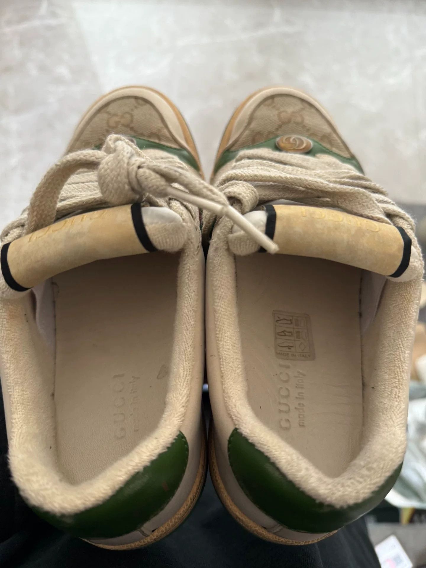 Gucci Gucci Green Lowtop Sneakers it_35-5 Women Size US 5.5 / IT 35.5 - 4 Thumbnail