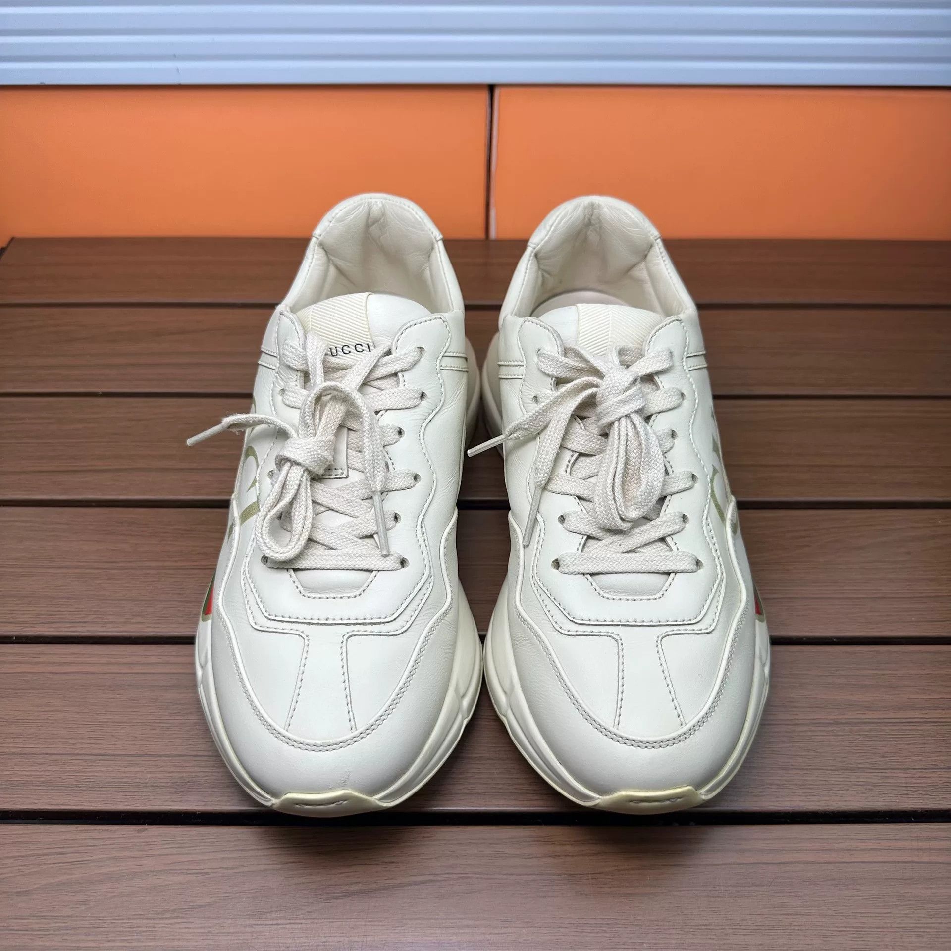 Gucci Gucci White Lowtop Sneakers it_37 Women Size US 7 / IT 37 - 4 Thumbnail