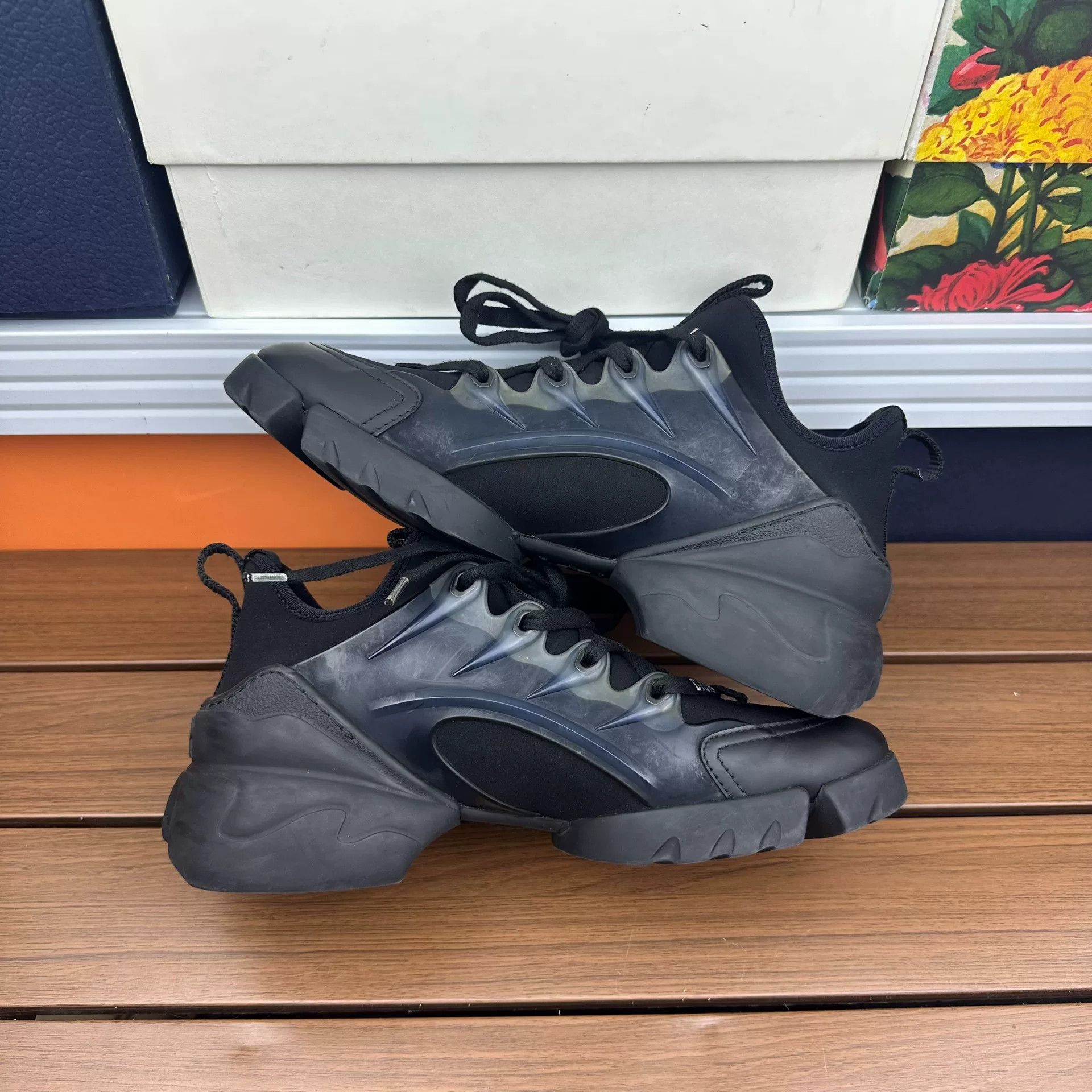 Dior Dior Casual Black Lowtop Sneakers it_35 Women Size US 5 / IT 35 - 3 Thumbnail