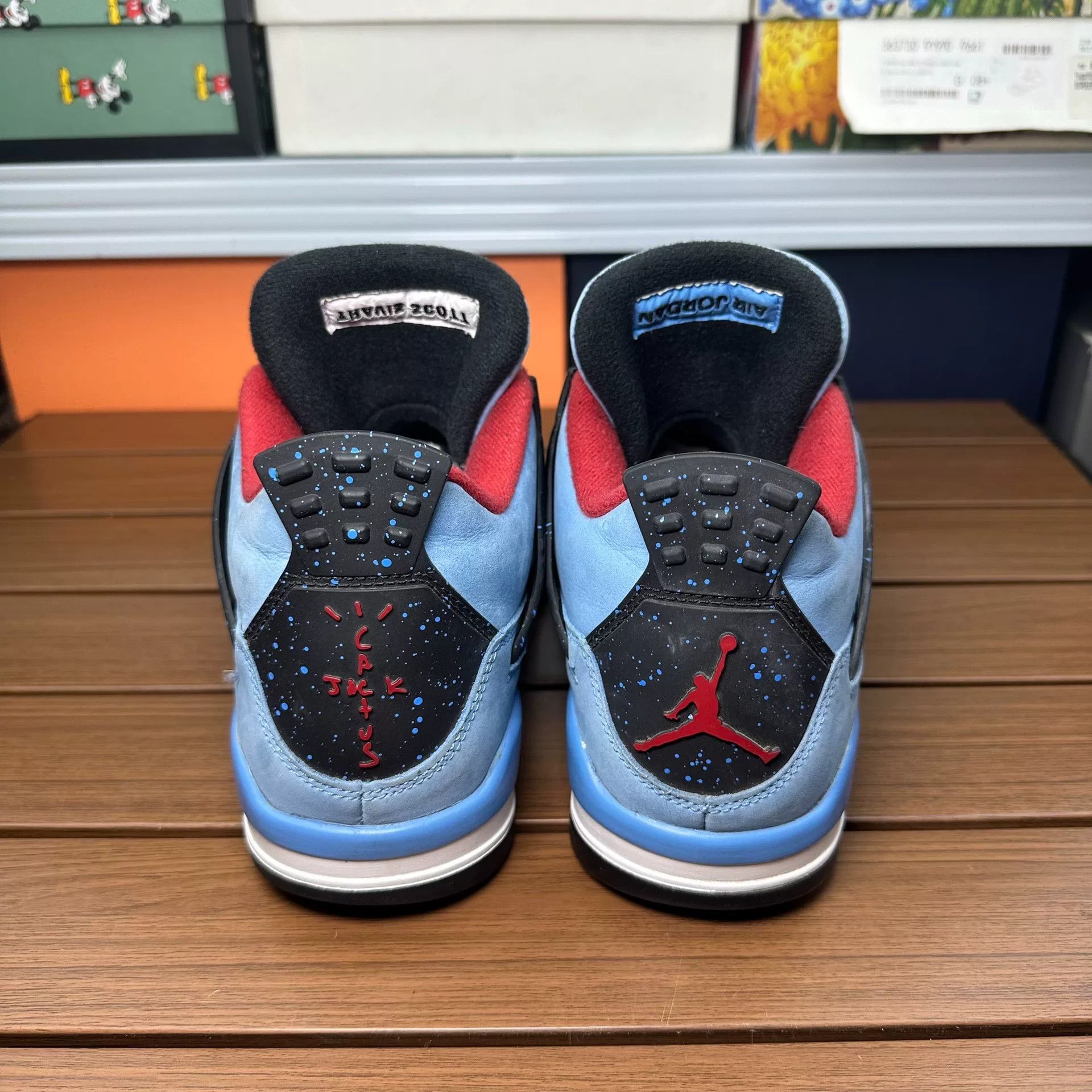 Nike Nike AJ4 Collab Blue Lowtop Sneakers 9 Men Size US 9 / EU 42 - 6 Thumbnail