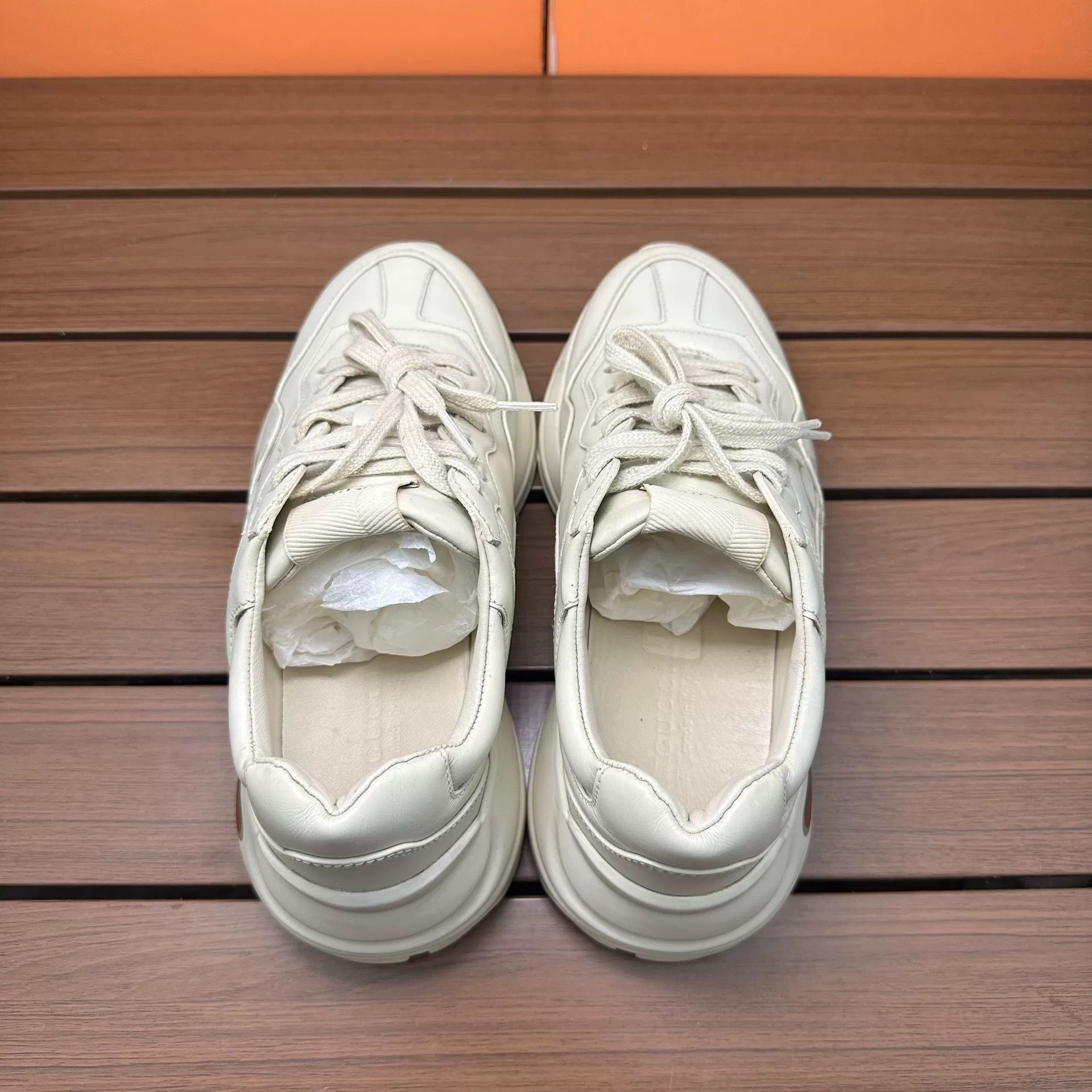 Gucci Gucci White Lowtop Sneakers it_35 Women Size US 5 / IT 35 - 4 Thumbnail