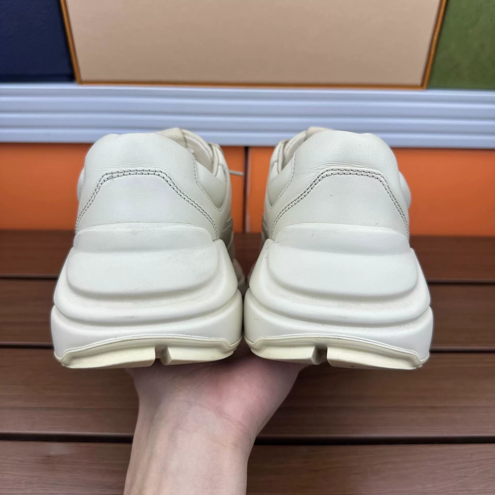 Gucci Gucci White Lowtop Sneakers it_35 Women Size US 5 / IT 35 - 3 Thumbnail