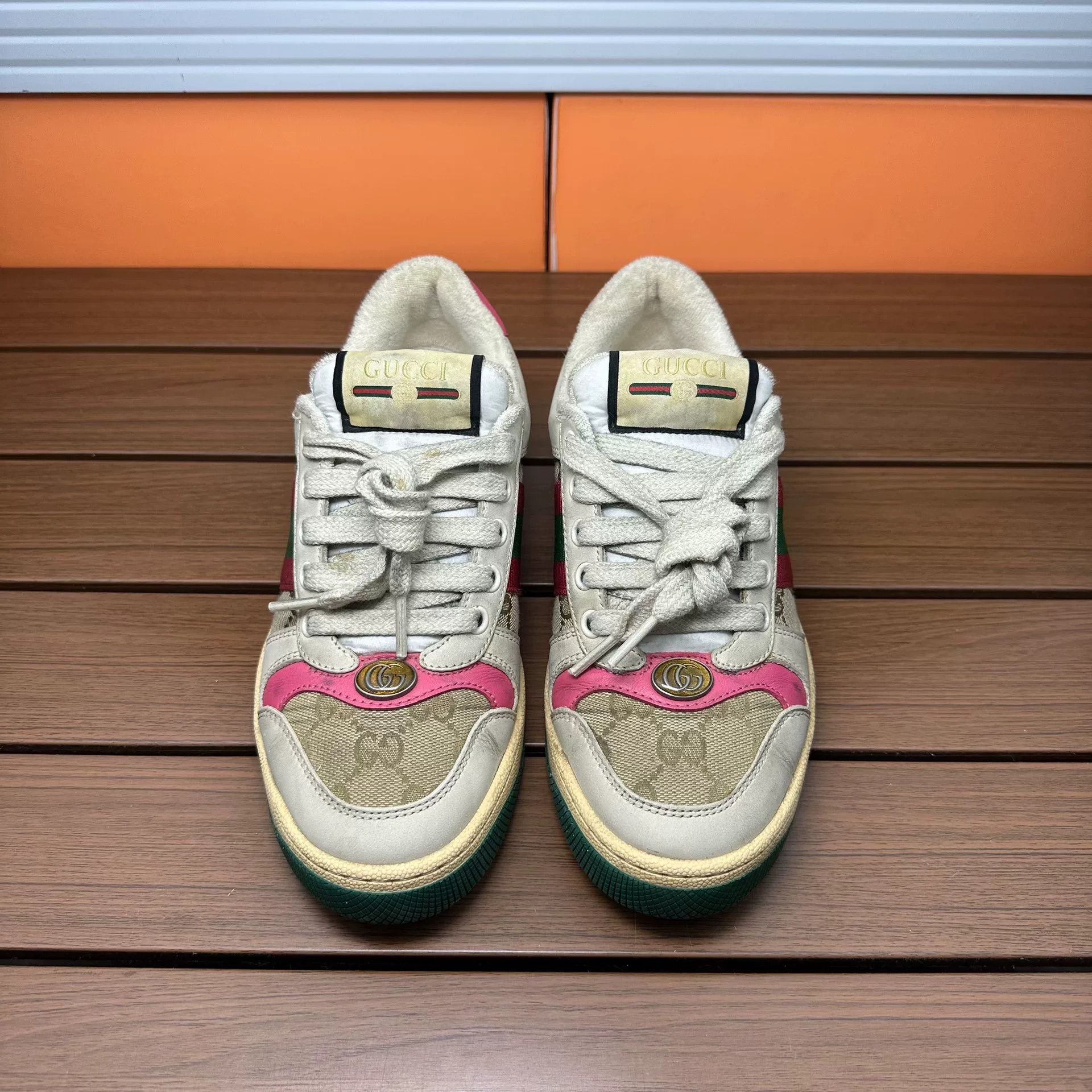 Gucci Gucci Lowtop Sneakers it_35 Women Size US 5 / IT 35 - 2 Thumbnail
