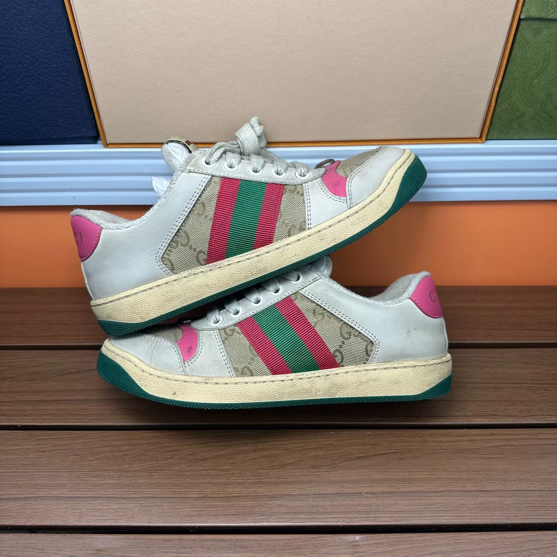 Gucci Gucci Lowtop Sneakers it_35 Women Size US 5 / IT 35 - 4 Thumbnail