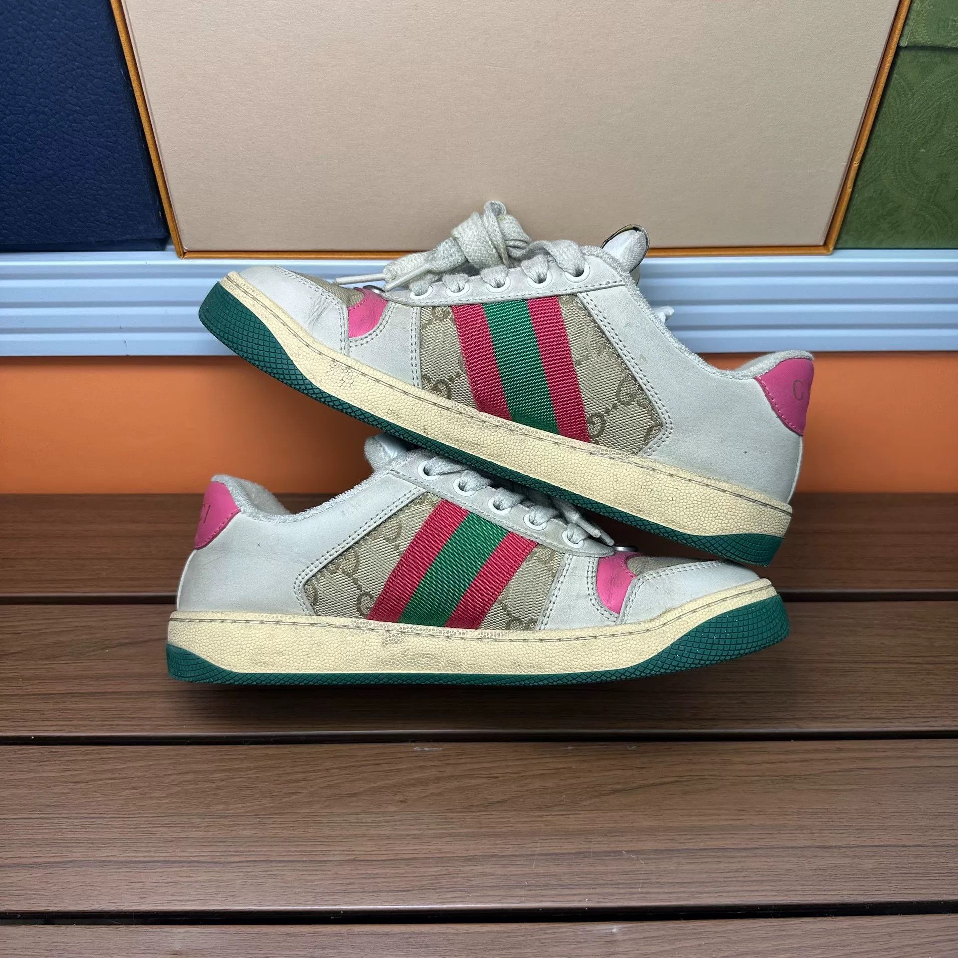 Gucci Gucci Lowtop Sneakers it_35 Women Size US 5 / IT 35 - 5 Thumbnail