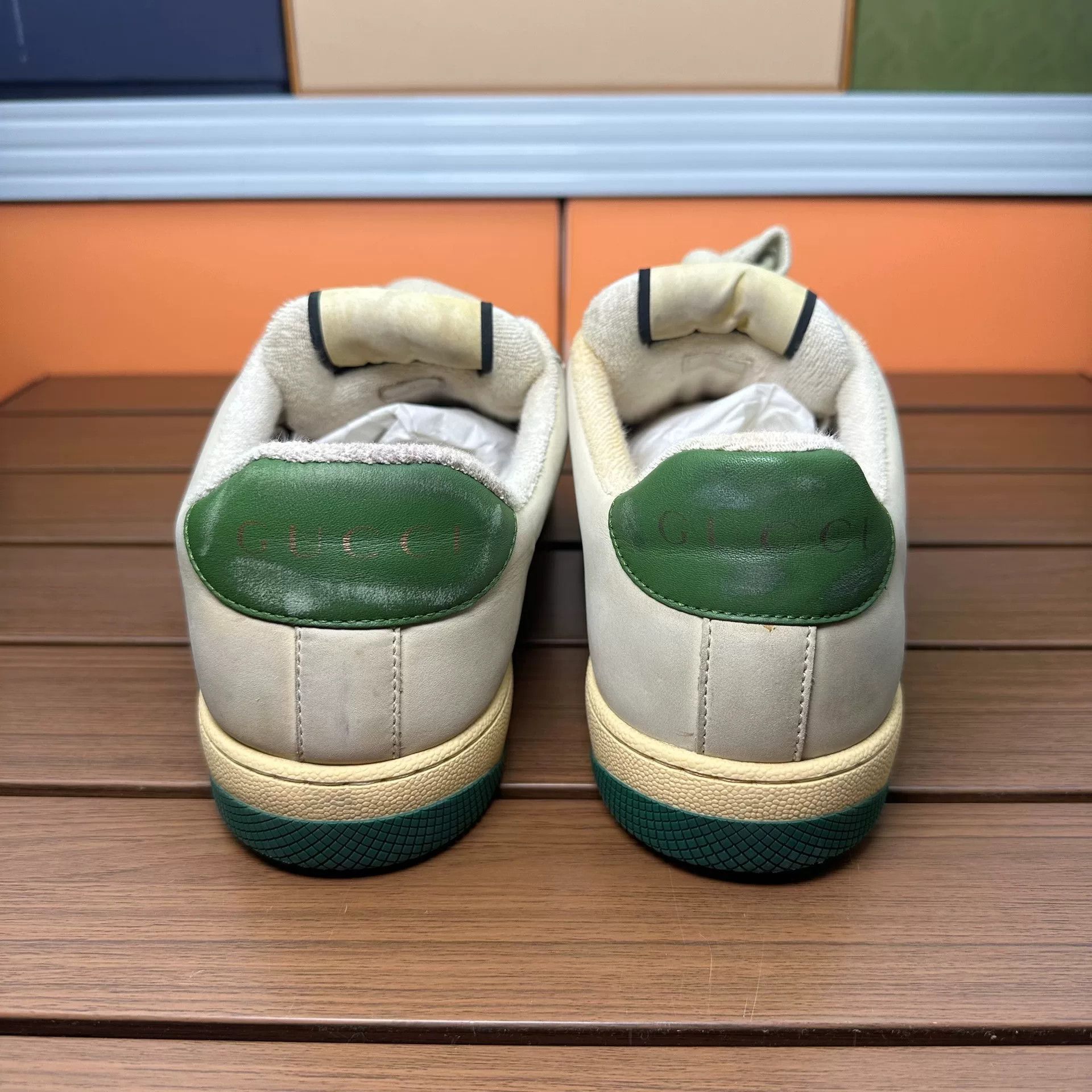 Gucci Gucci Distressed Lowtop Sneakers 9 Men Size US 9 / EU 42 - 6 Thumbnail