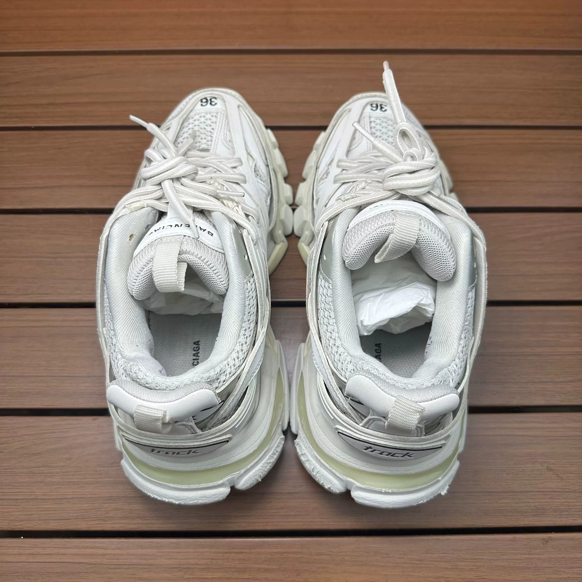 Balenciaga Balenciaga White Lowtop Sneakers it_36 Women Size US 6 / IT 36 - 5 Thumbnail