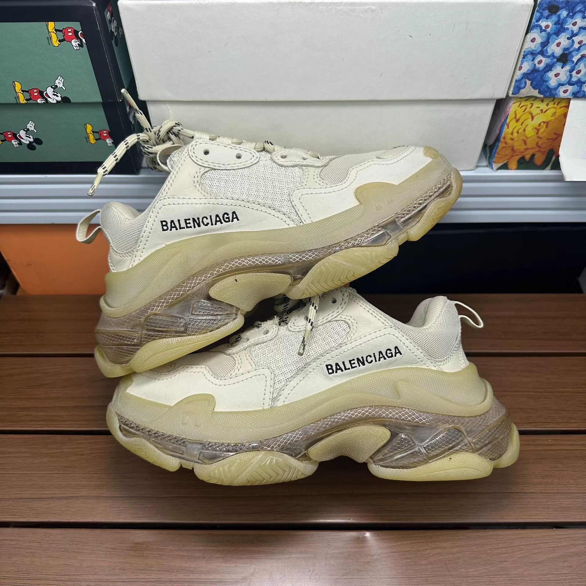 Balenciaga Balenciaga White Lowtop Sneakers it_36 Women Size US 6 / IT 36 - 2 Thumbnail