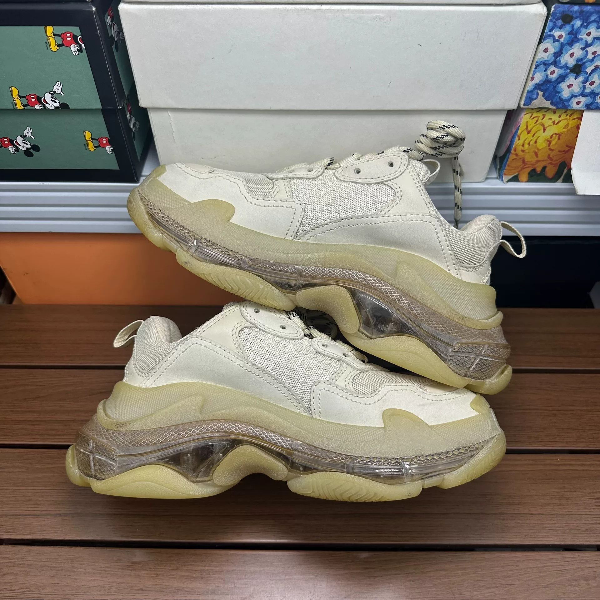 Balenciaga Balenciaga White Lowtop Sneakers it_36 Women Size US 6 / IT 36 - 3 Thumbnail