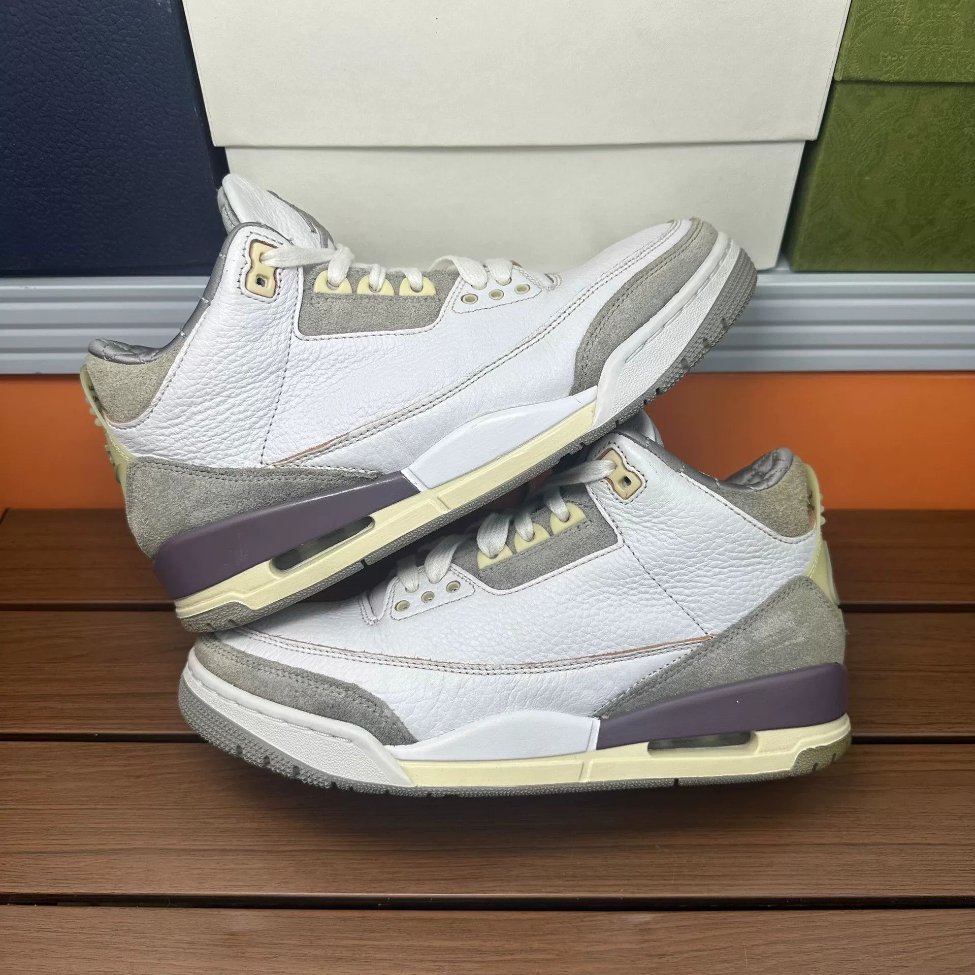 Nike Nike AJ3 Collab White Lowtop Sneakers 7 Men Size US 7 / EU 40 - 3 Thumbnail