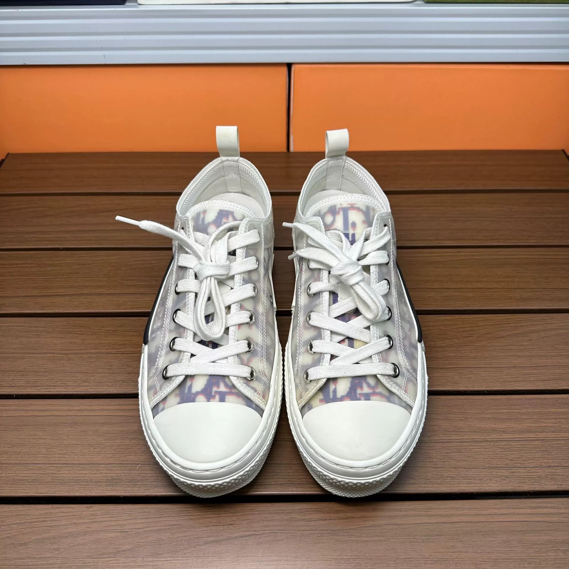 Dior Dior Blue Lowtop Sneakers it_37 Women Size US 7 / IT 37 - 4 Thumbnail