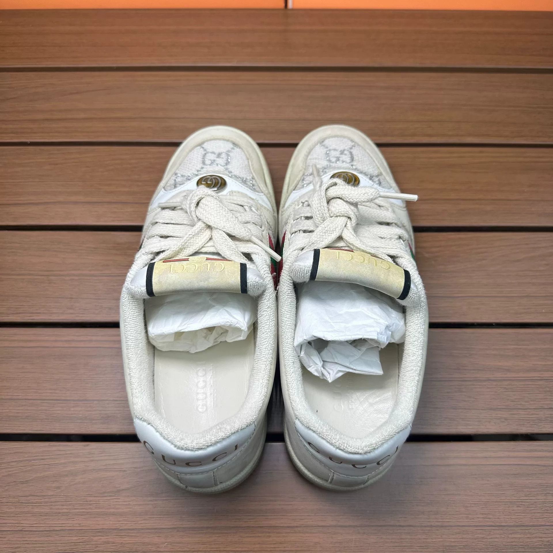 Gucci Gucci Pink Lowtop Sneakers it_34 Women Size US 4 / IT 34 - 7 Thumbnail
