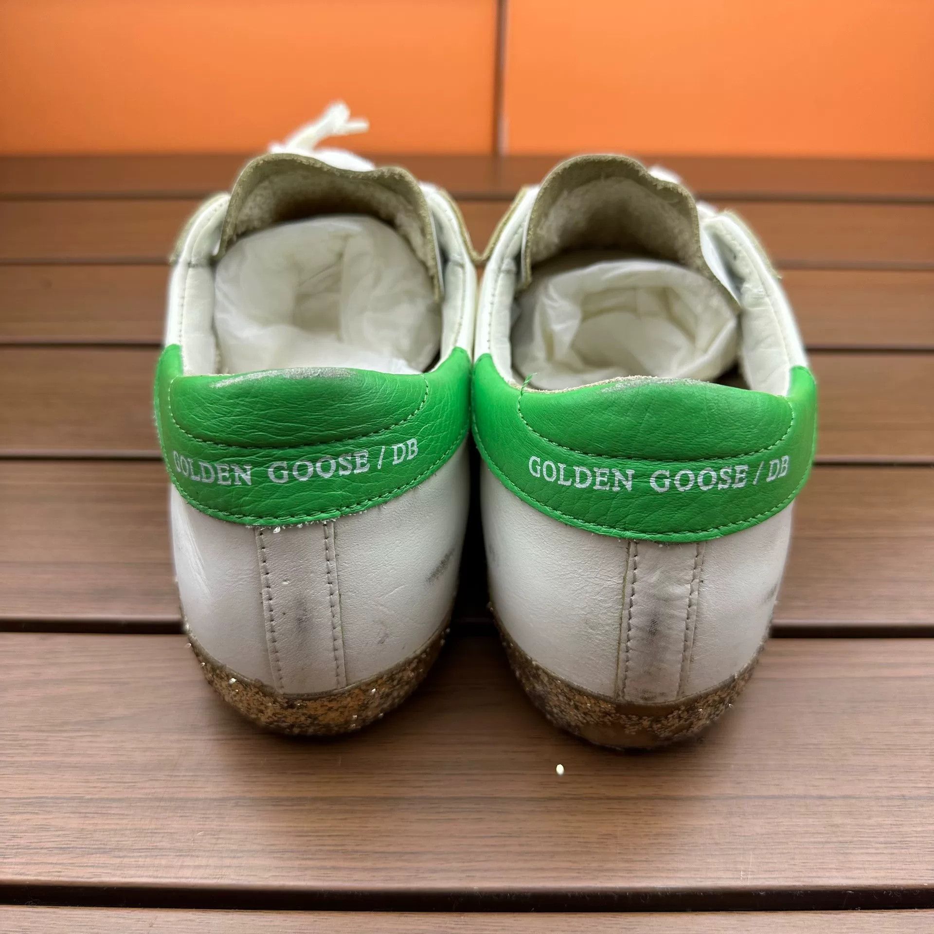 Golden Goose Golden Goose Distressed Yellow Lowtop Sneakers it_36 Women Size US 6 / IT 36 - 6 Thumbnail