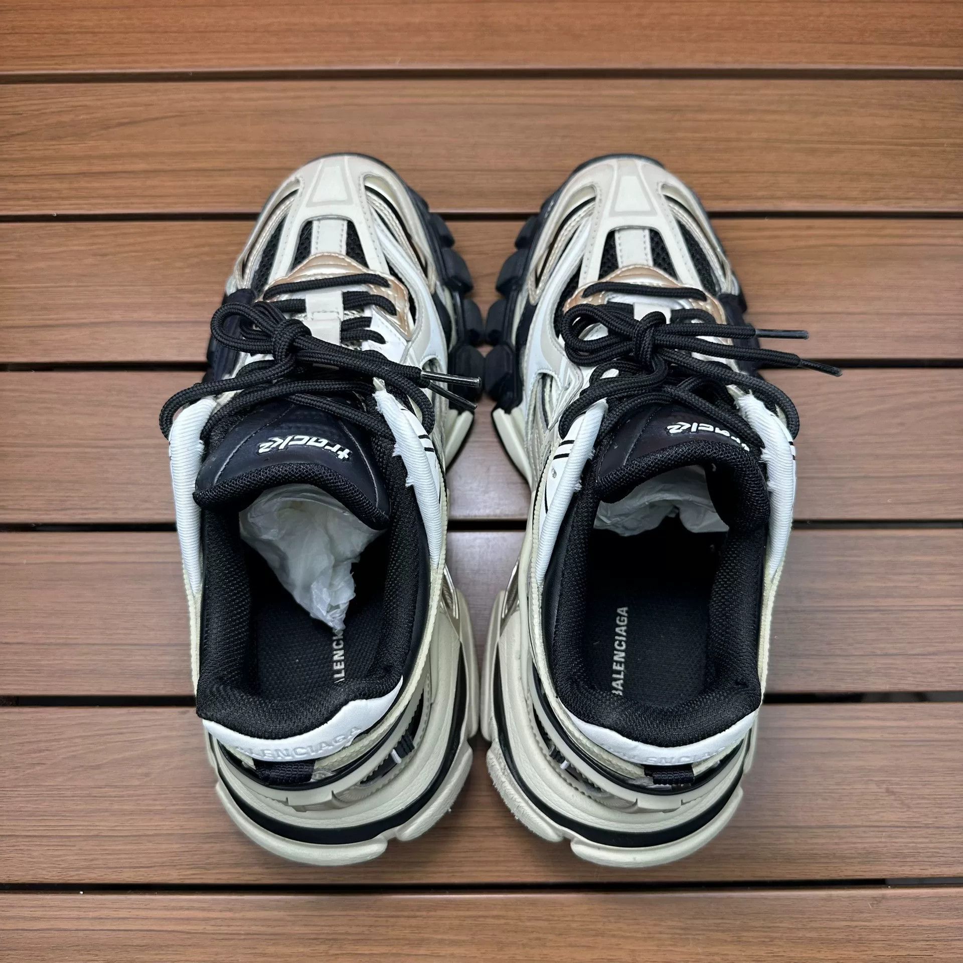 Balenciaga Balenciaga White Lowtop Sneakers it_37 Women Size US 7 / IT 37 - 6 Thumbnail