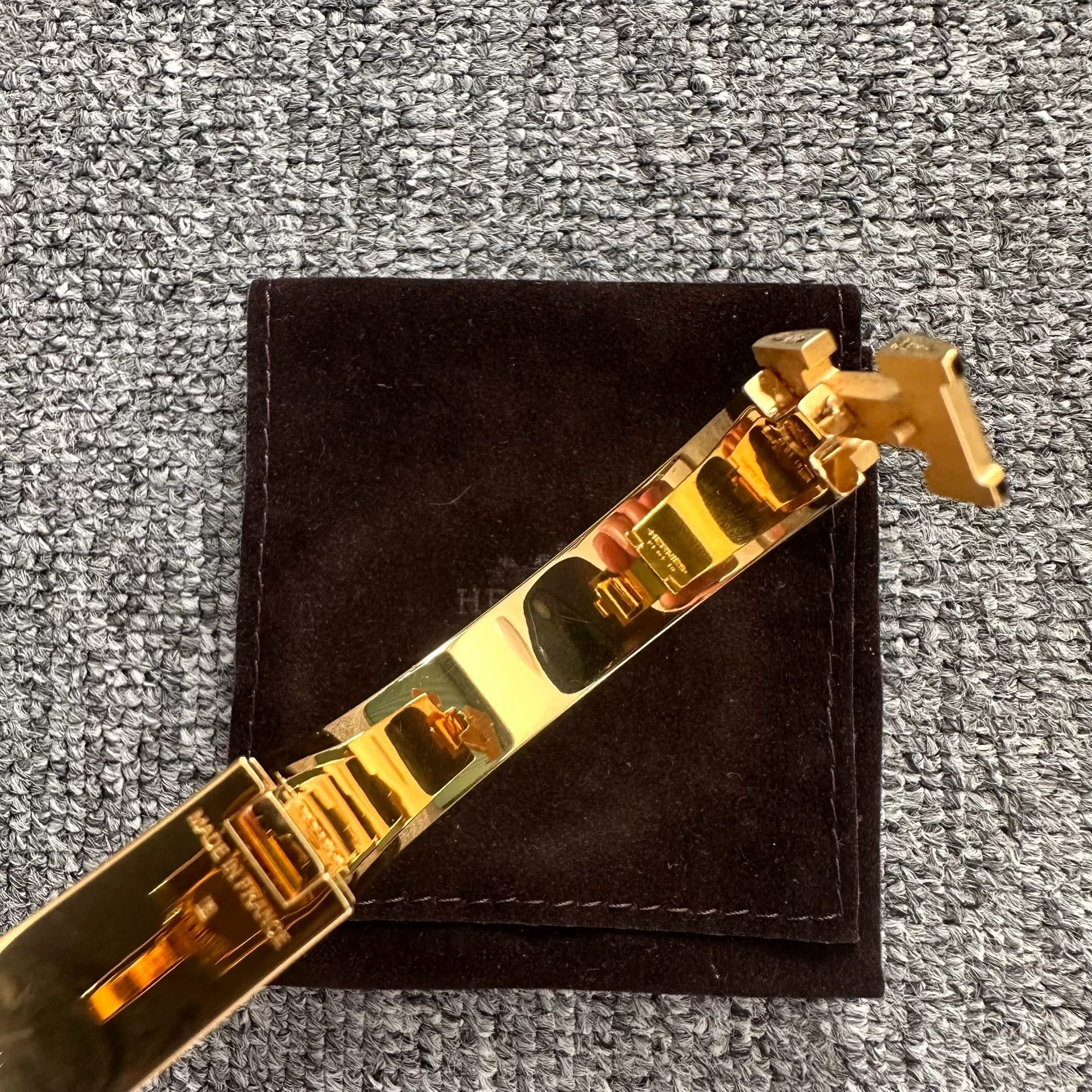 Hermes Hermes Gold Jewelry one size Men Size ONE SIZE - 7 Thumbnail