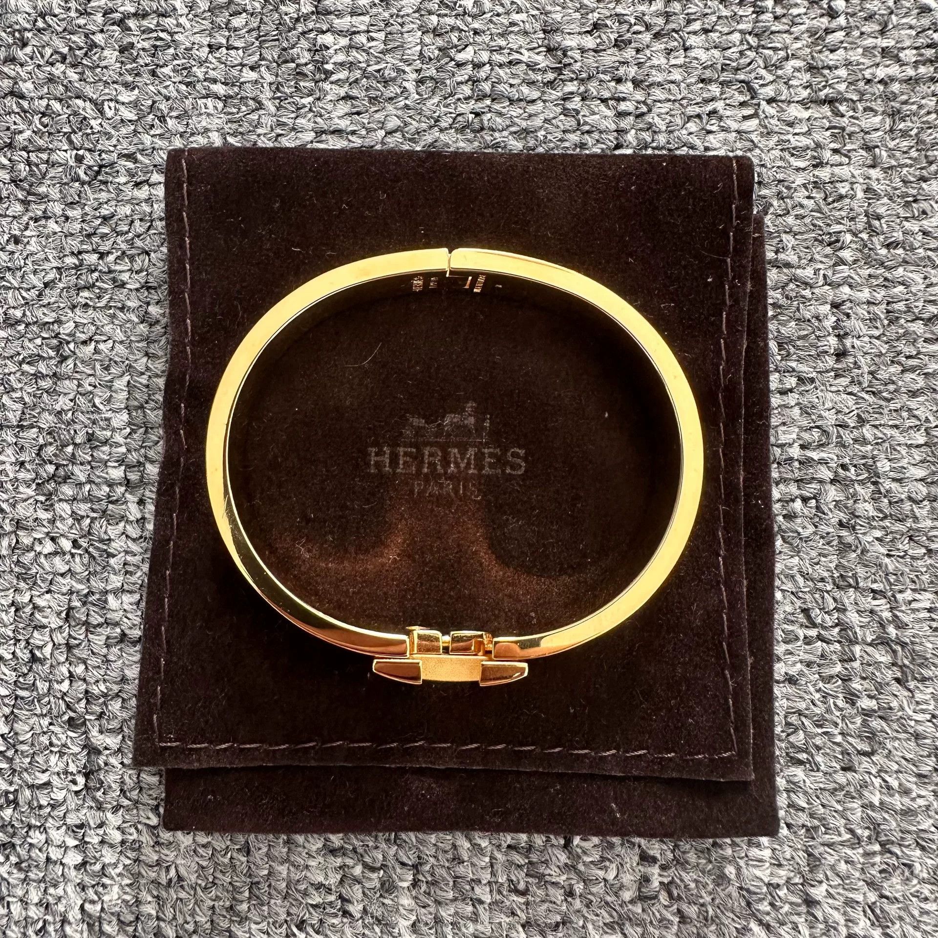 Hermes Hermes Gold Jewelry one size Men Size ONE SIZE - 3 Thumbnail