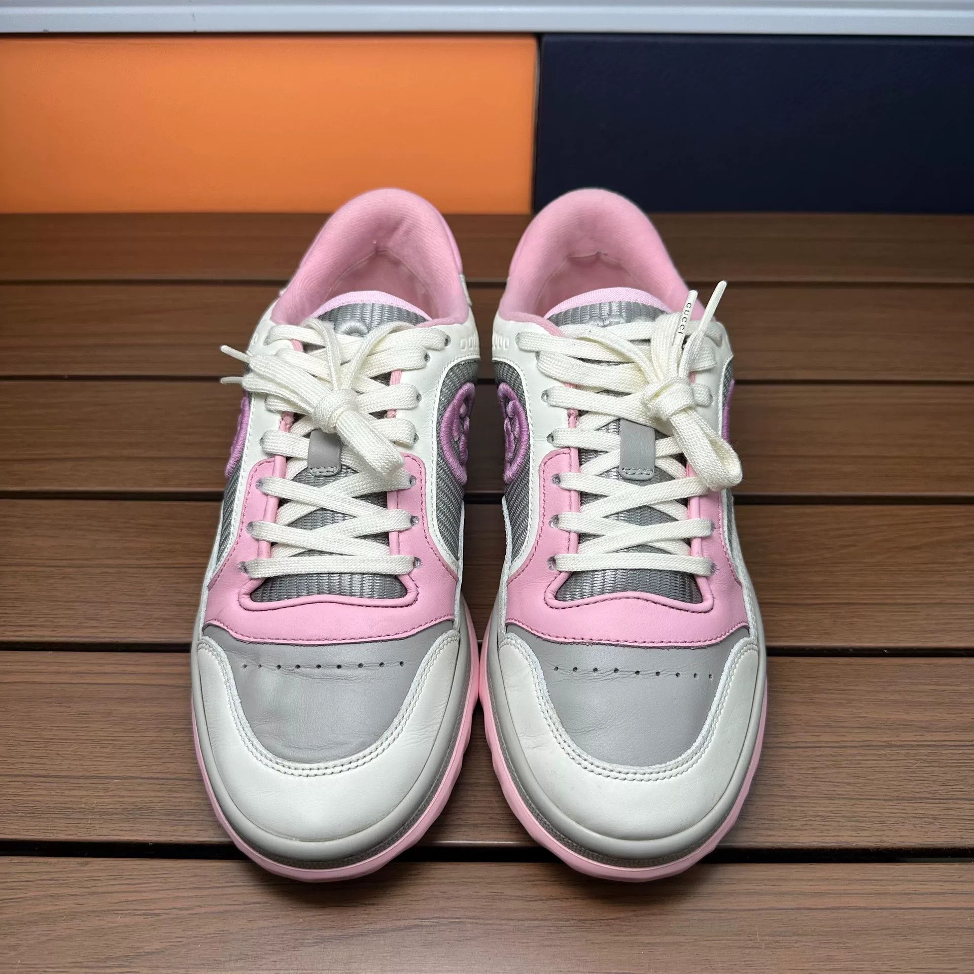 Gucci Gucci Casual Embroidered Pink Lowtop Sneakers it_35-5 Women Size US 5.5 / IT 35.5 - 4 Thumbnail