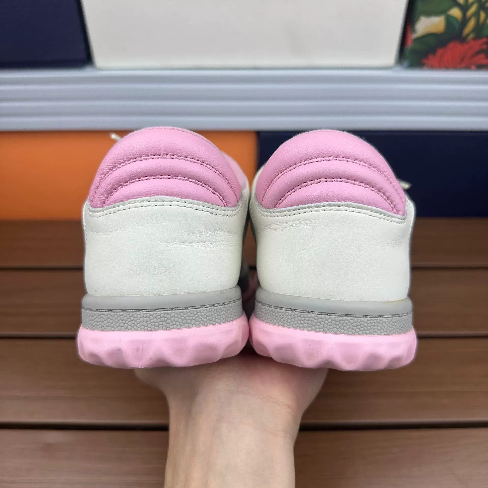 Gucci Gucci Casual Embroidered Pink Lowtop Sneakers it_35-5 Women Size US 5.5 / IT 35.5 - 6 Thumbnail