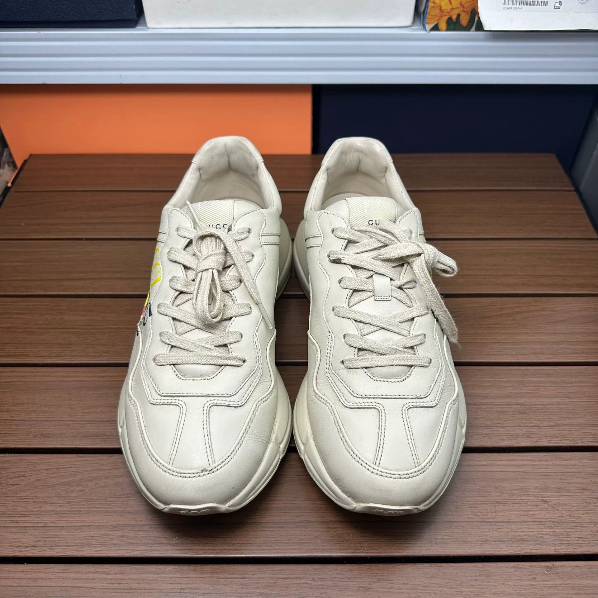 Gucci Gucci Casual Printed Lowtop Sneakers 8 Men Size US 8 / EU 41 - 4 Thumbnail