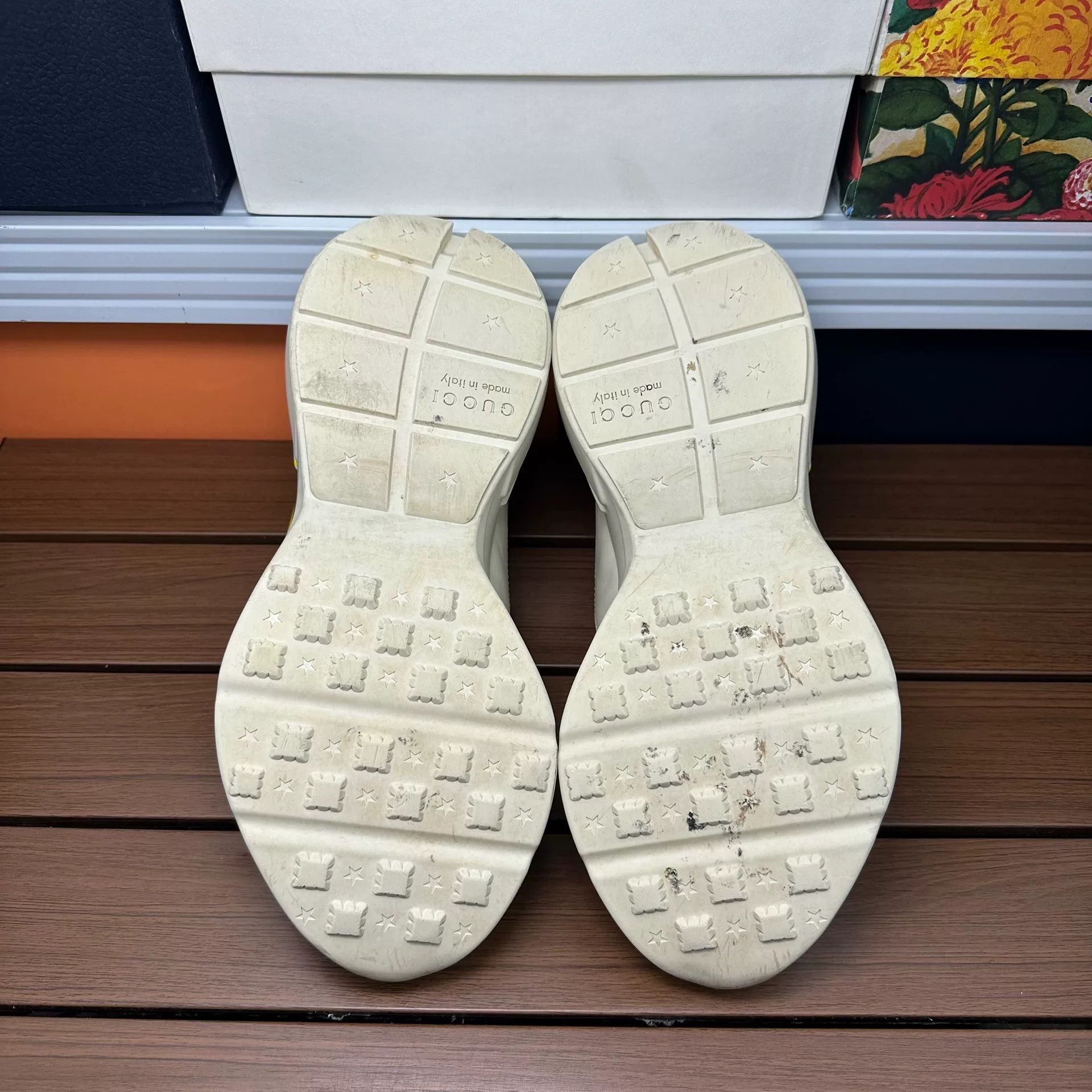 Gucci Gucci Printed Lowtop Sneakers 7 Men Size US 7 / EU 40 - 7 Thumbnail