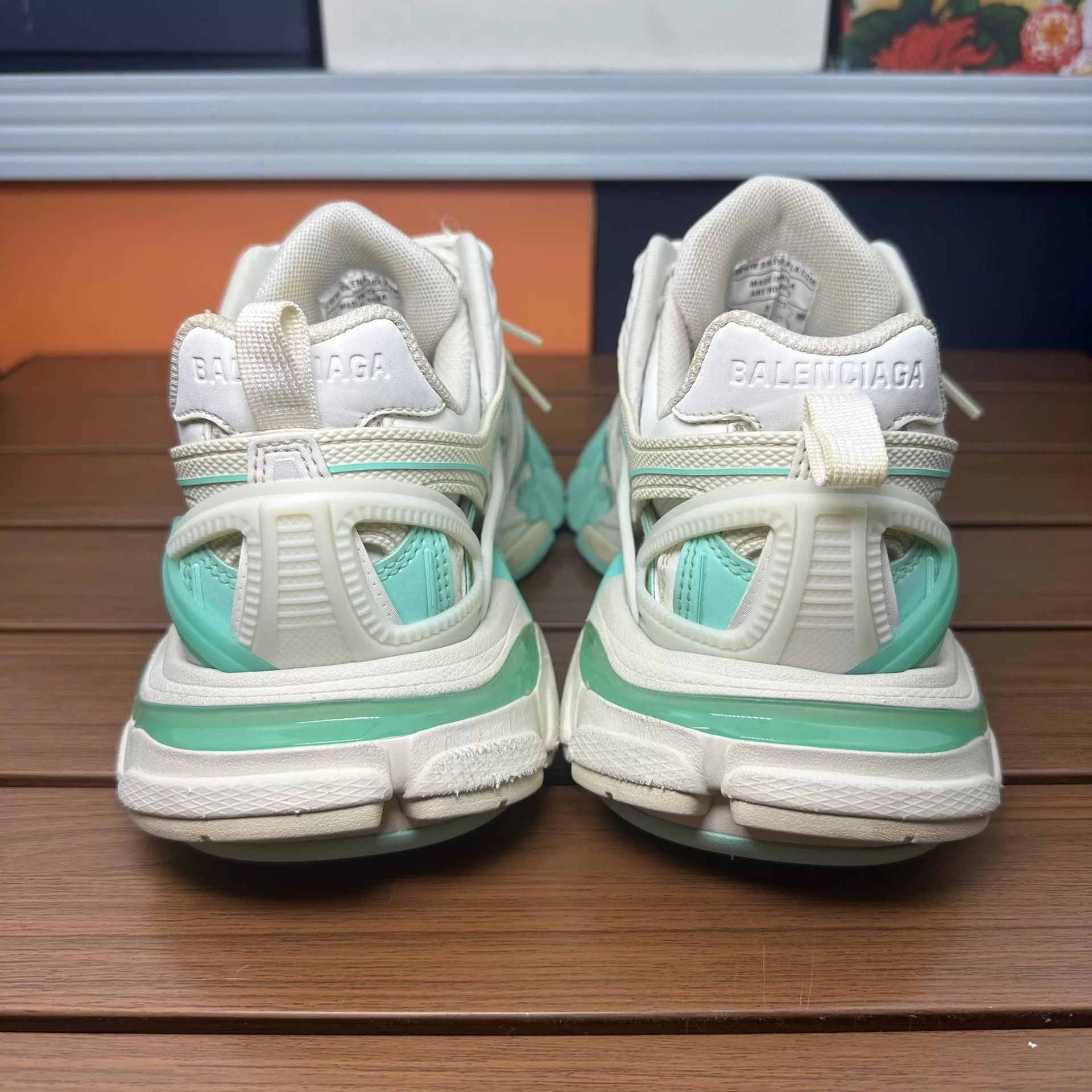 Balenciaga Balenciaga Blue Lowtop Sneakers it_36 Women Size US 6 / IT 36 - 6 Thumbnail