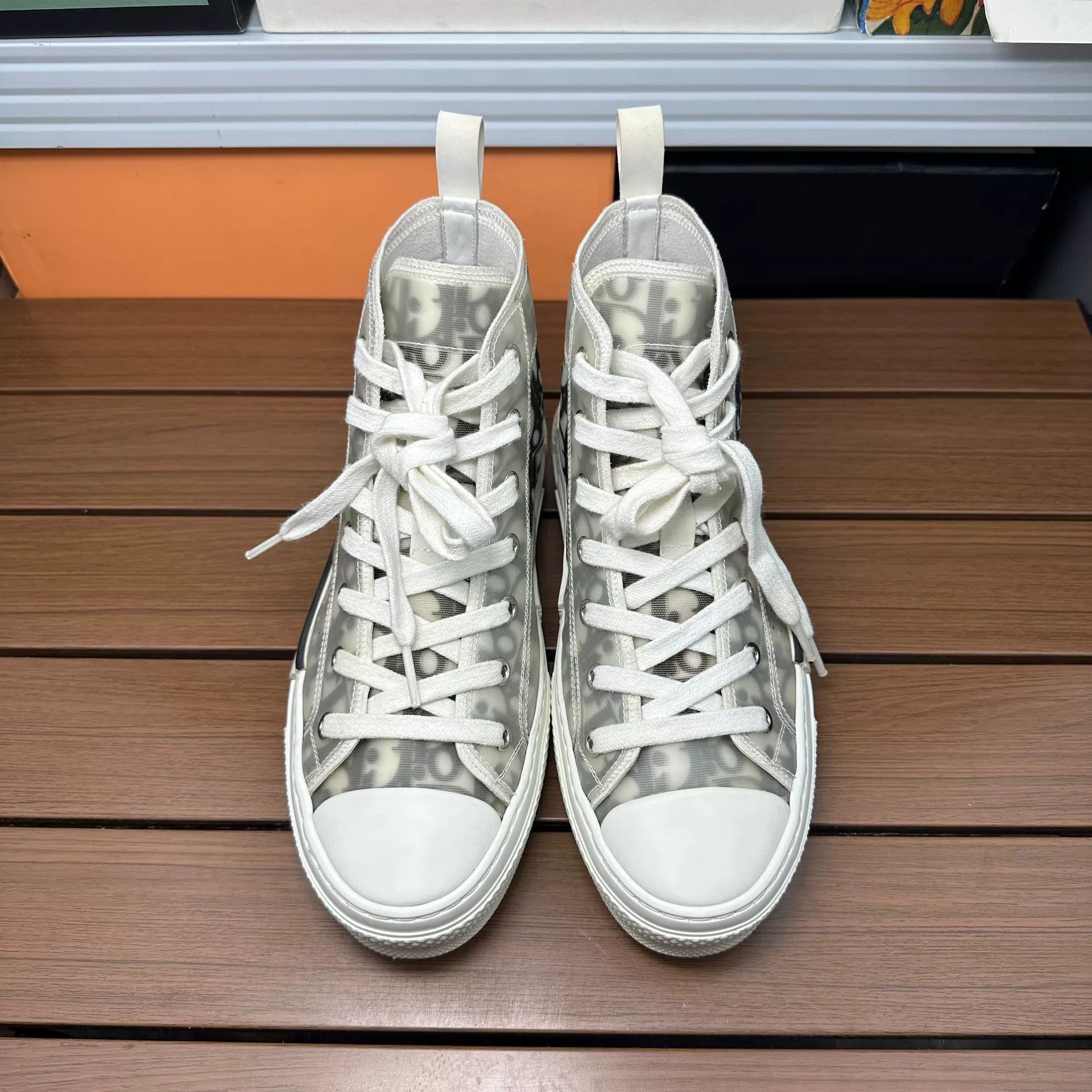 Dior Dior Black Hitop Sneakers it_37 Women Size US 7 / IT 37 - 4 Thumbnail