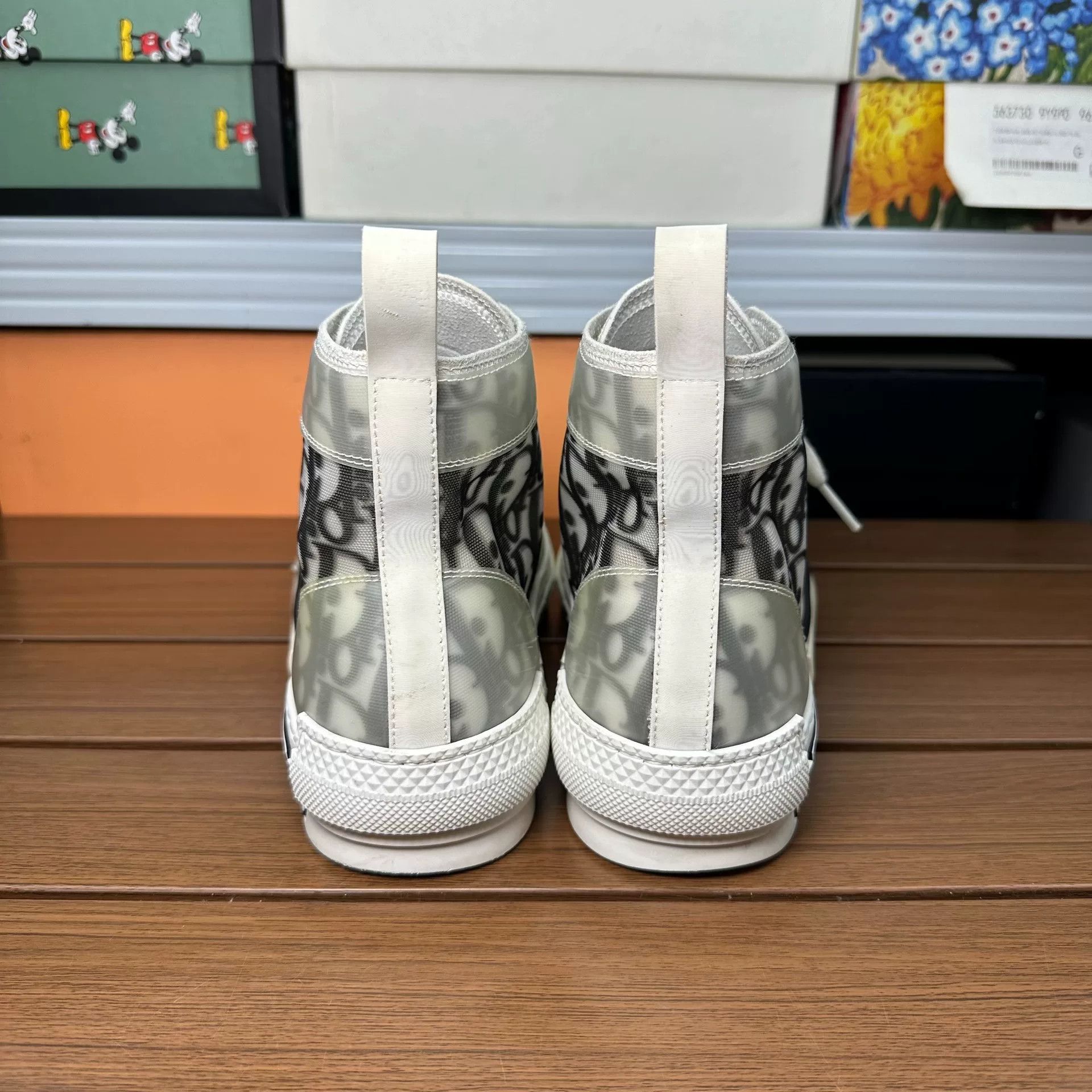 Dior Dior Black Hitop Sneakers it_37 Women Size US 7 / IT 37 - 6 Thumbnail