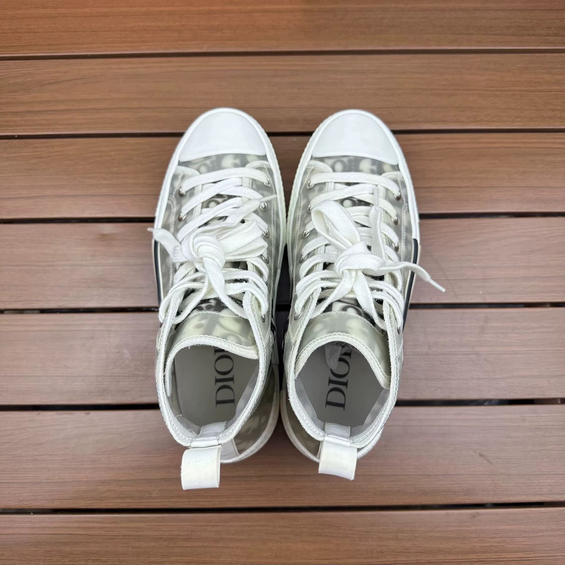 Dior Dior Black Hitop Sneakers it_37 Women Size US 7 / IT 37 - 5 Thumbnail