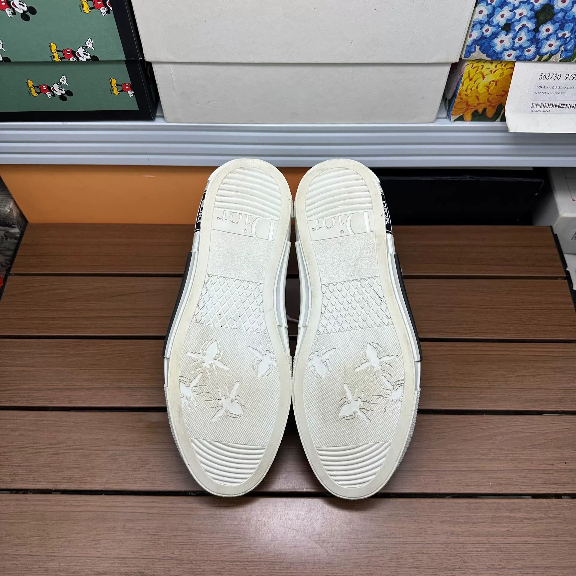 Dior Dior Collab Hitop Sneakers 7 Men Size US 7 / EU 40 - 7 Thumbnail