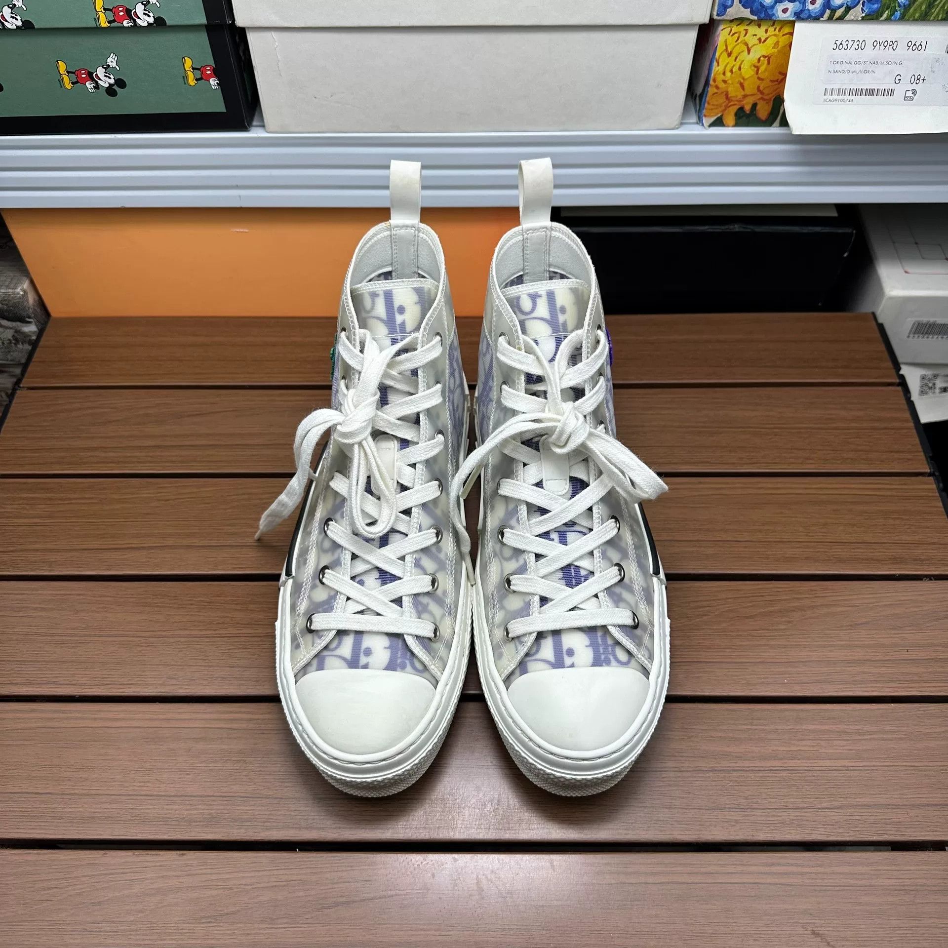 Dior Dior Collab Hitop Sneakers 7 Men Size US 7 / EU 40 - 4 Thumbnail