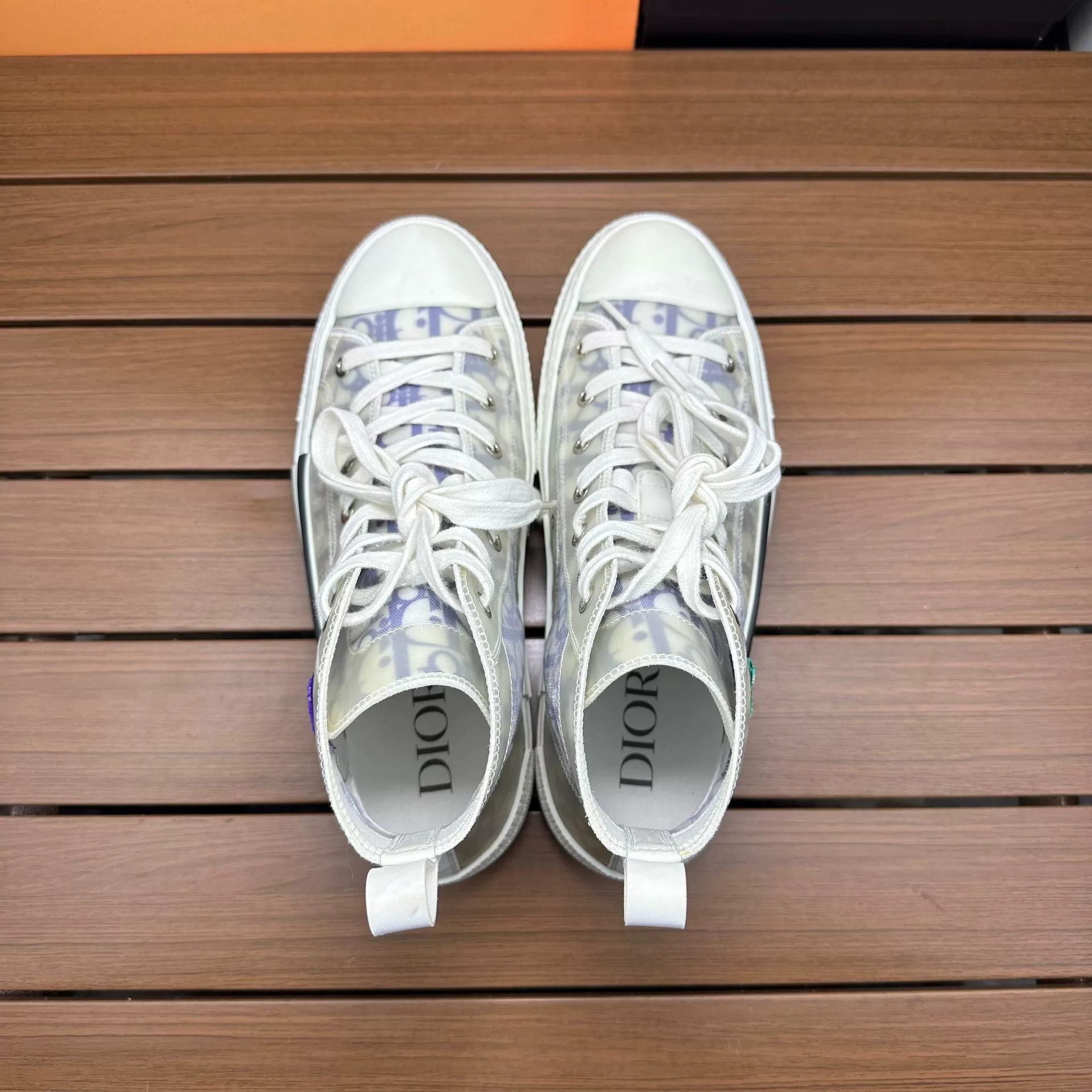 Dior Dior Collab Hitop Sneakers 7 Men Size US 7 / EU 40 - 5 Thumbnail