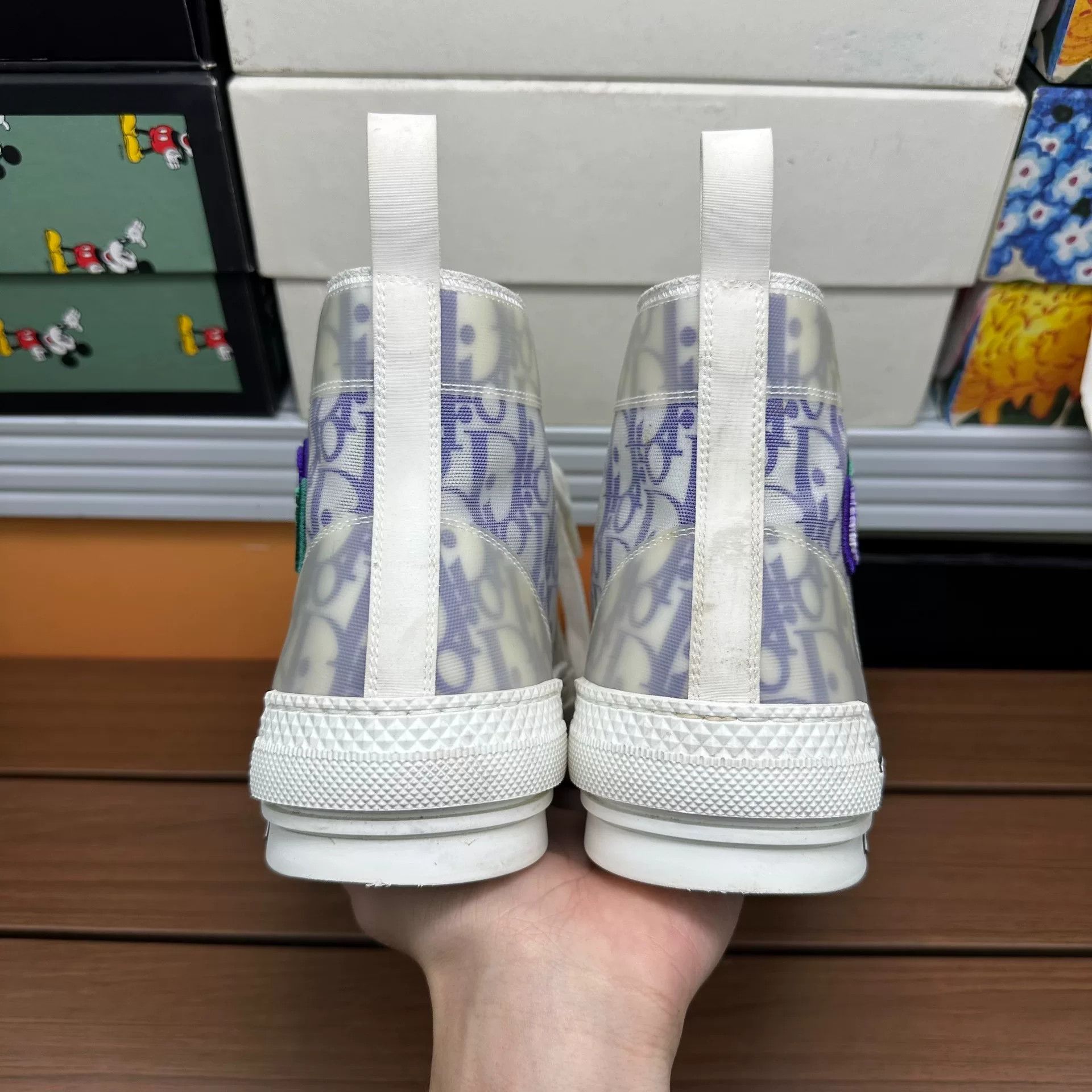 Dior Dior Collab Hitop Sneakers 7 Men Size US 7 / EU 40 - 6 Thumbnail
