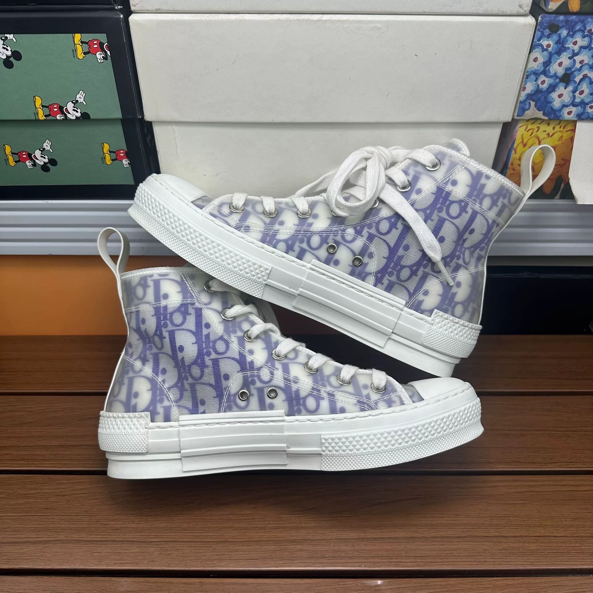 Dior Dior Collab Lowtop Sneakers 5 Men Size US 5 / EU 37 - 3 Thumbnail