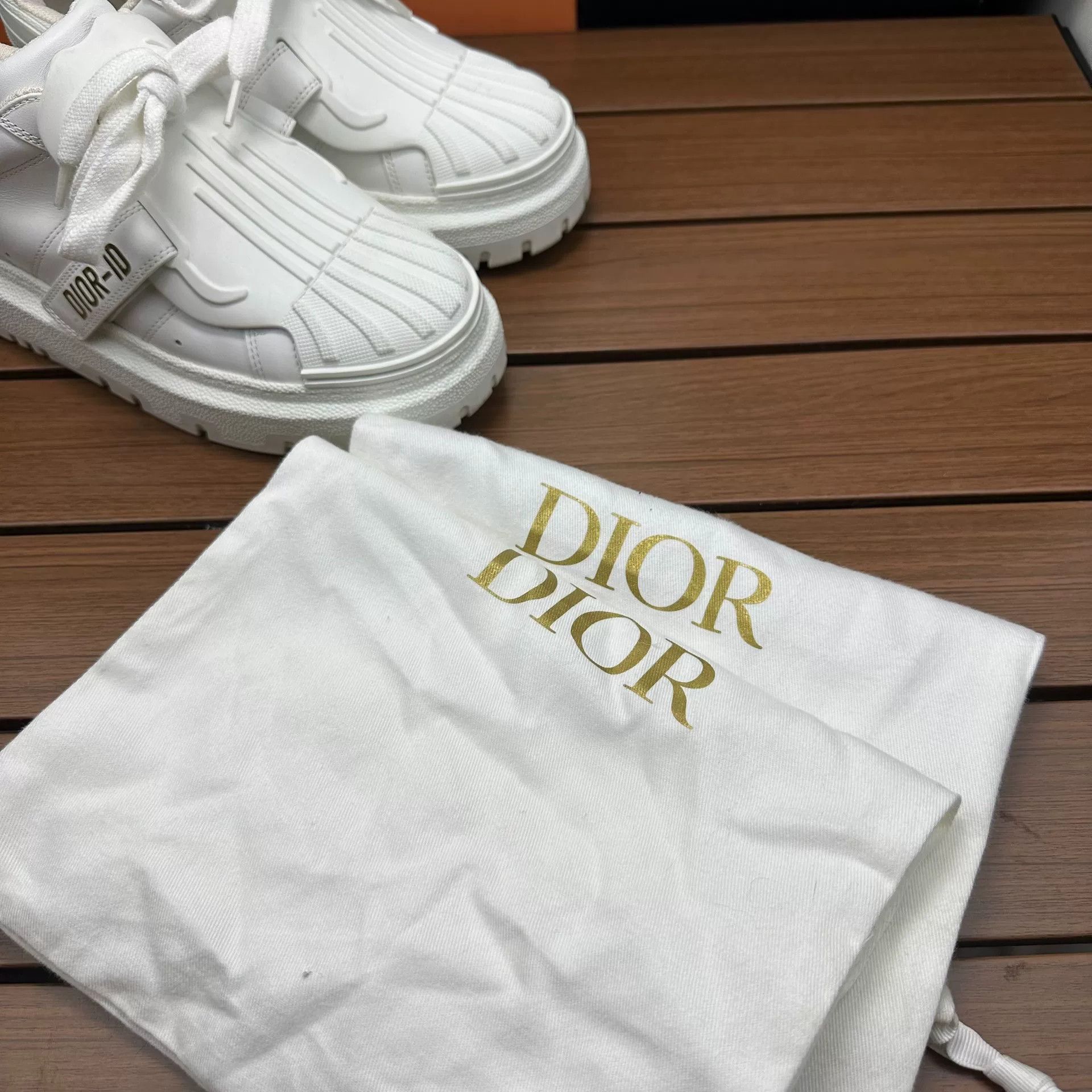 Dior Dior White Lowtop Sneakers it_34-5 Women Size US 4.5 / IT 34.5 - 8 Thumbnail